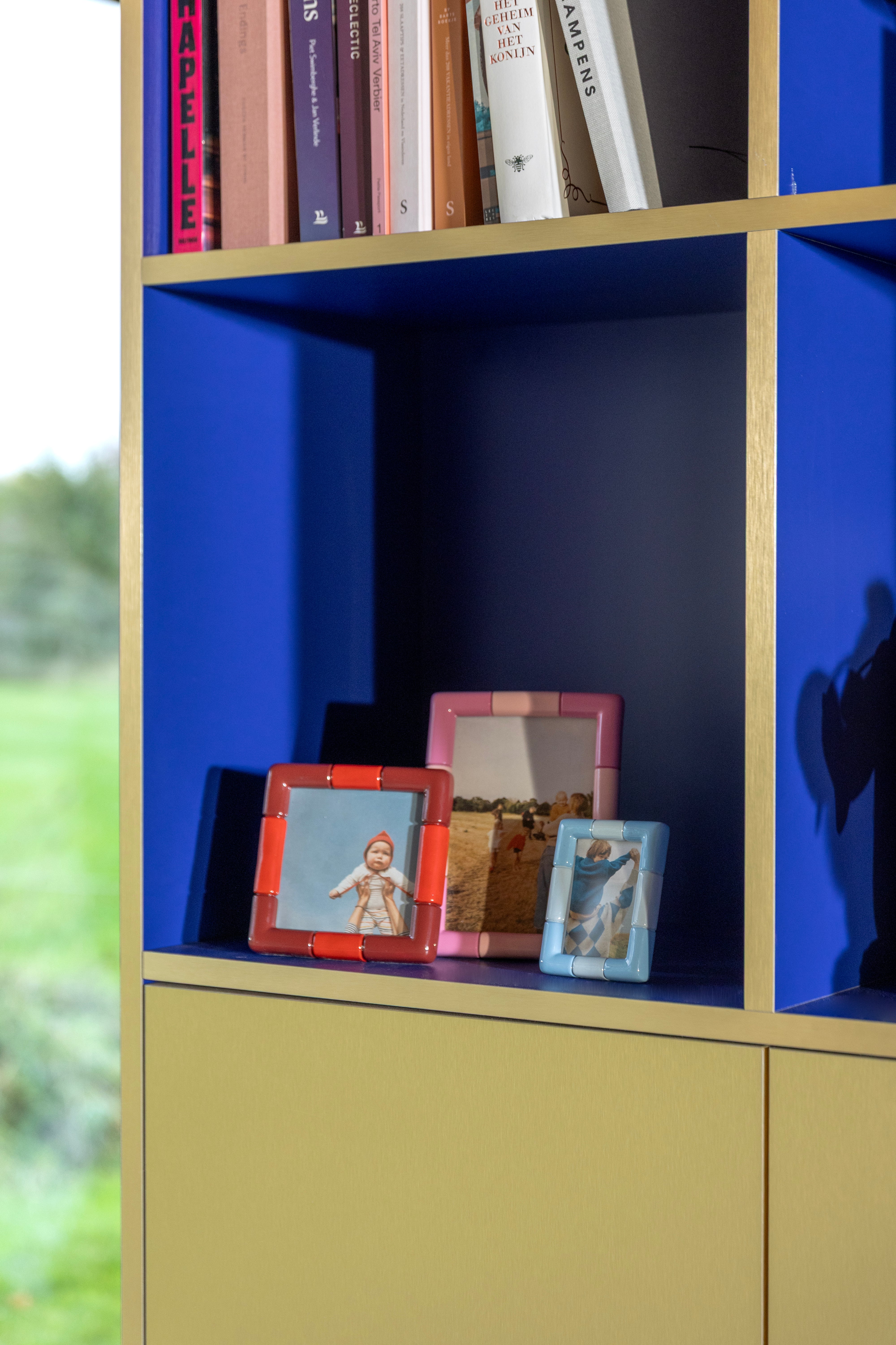 Rám na fotografie RIFT RECTANGLE modrý