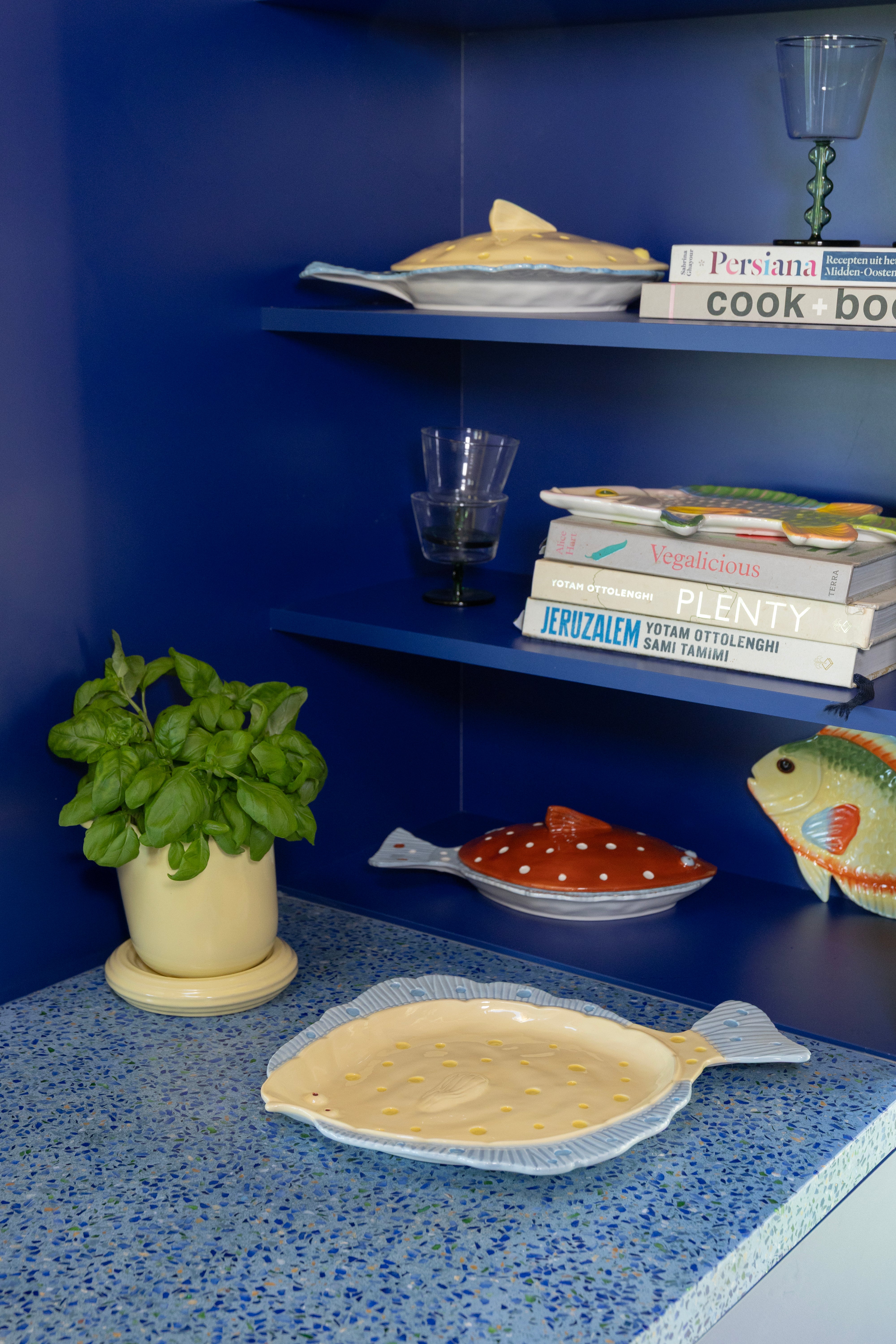 Květináč CHURROS žlutý