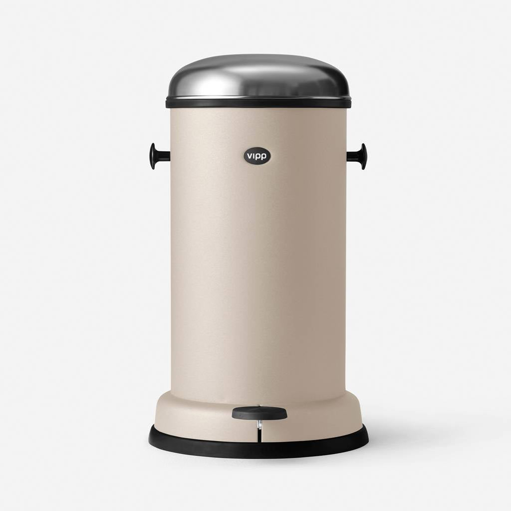 Trash Can PEDAL BIN beige