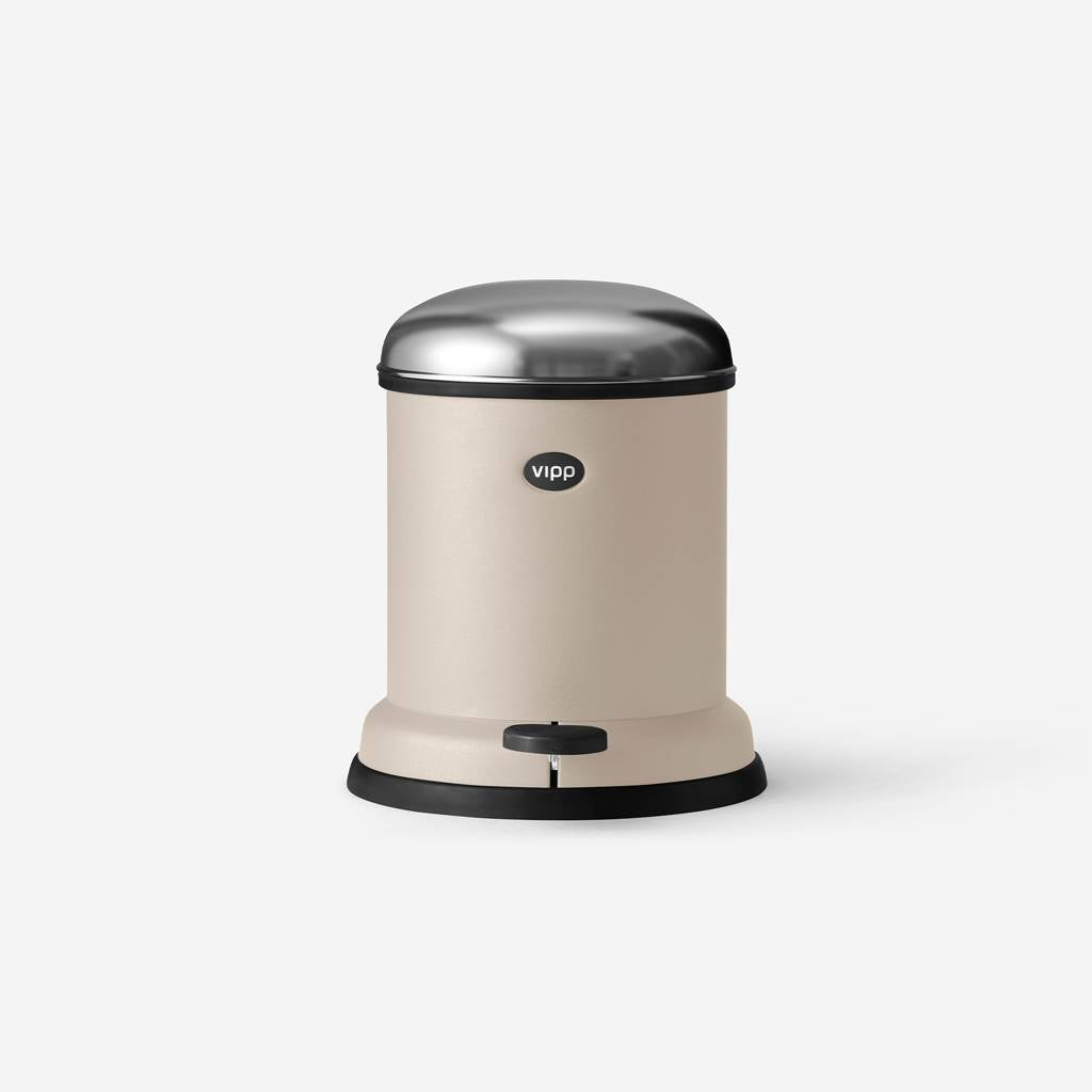 Trash Can PEDAL BIN beige