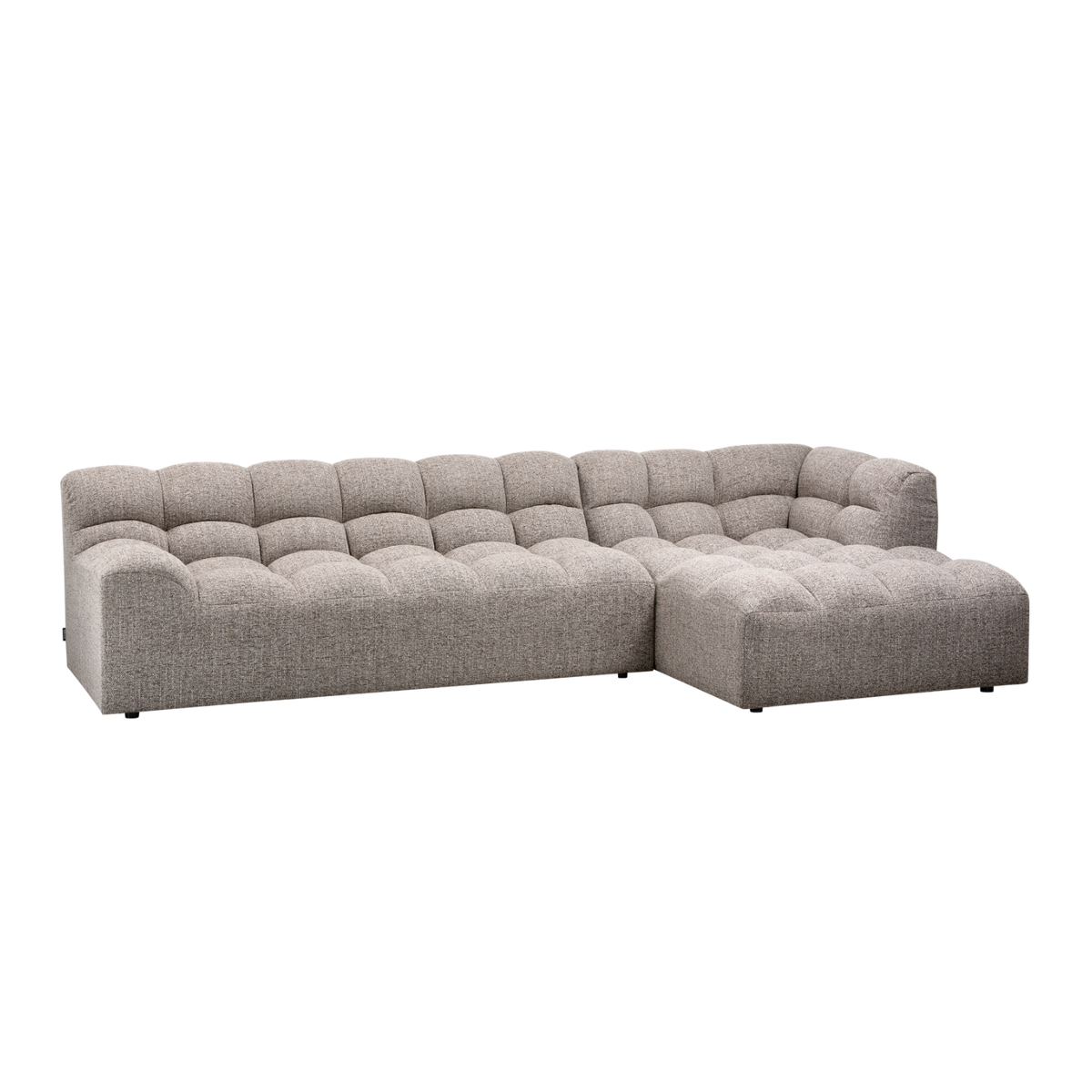 Szezlong ALLURE prawostronny gliniany melanż – Woood