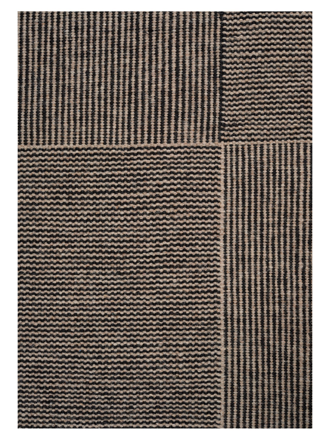 KENT gray rug with beige