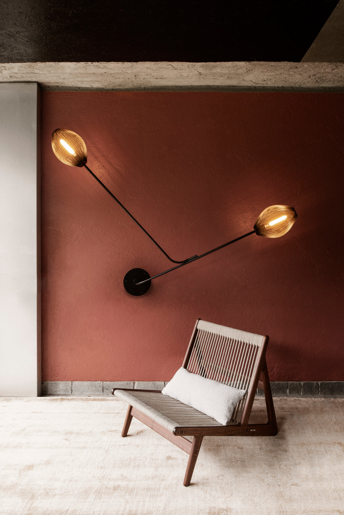 SATELLITE wall lamp white