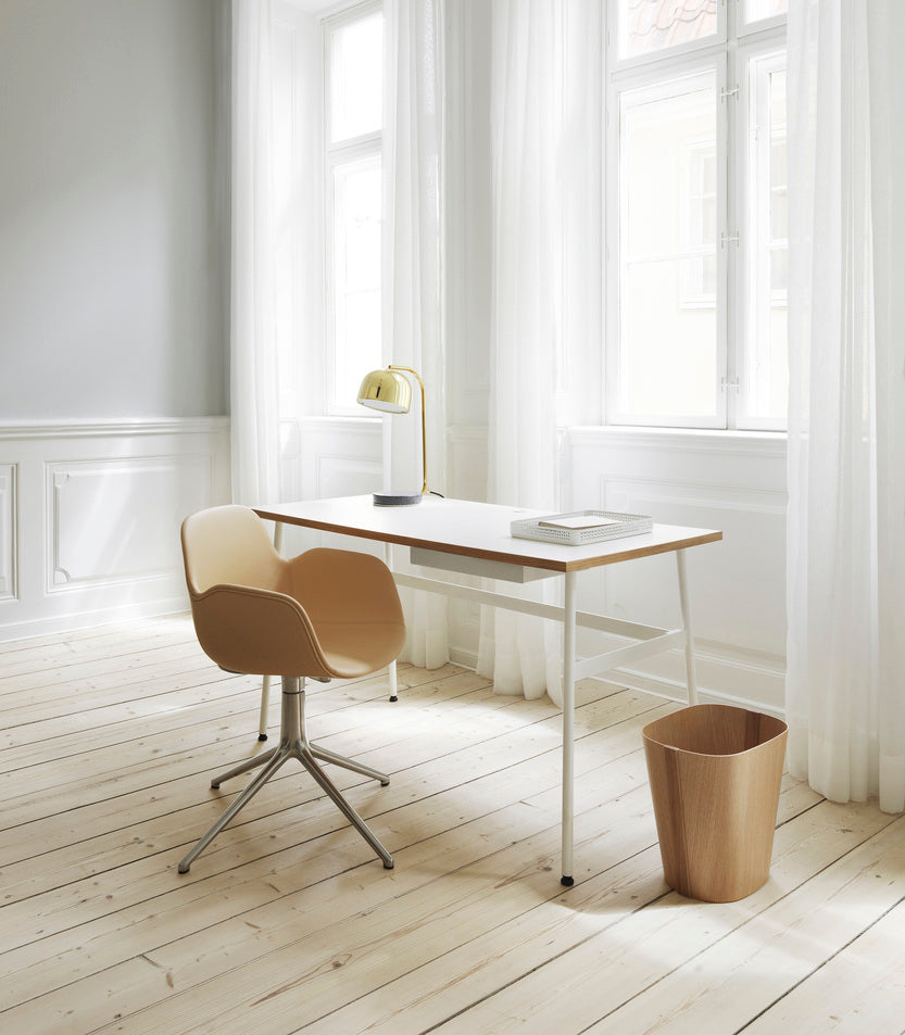 White Journal desk