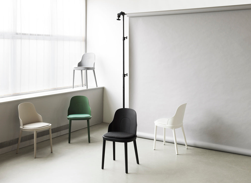 Židle ALLEZ PP zelená s proutím