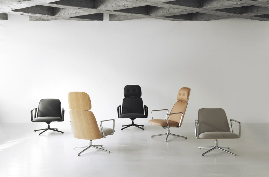 Křeslo PAD HIGH SWIVEL hliníková základna