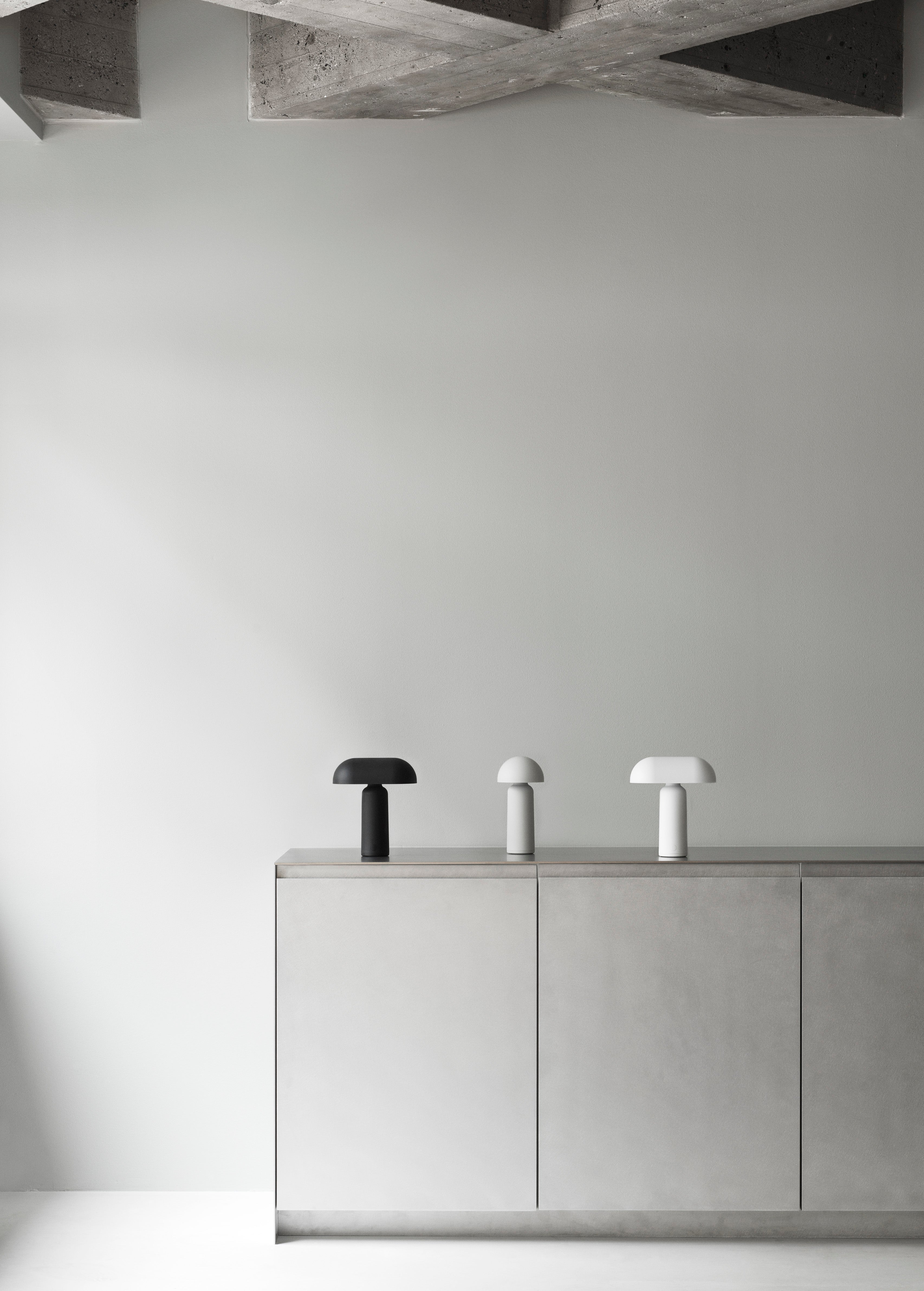 Přenosná lampa PORTA bílá