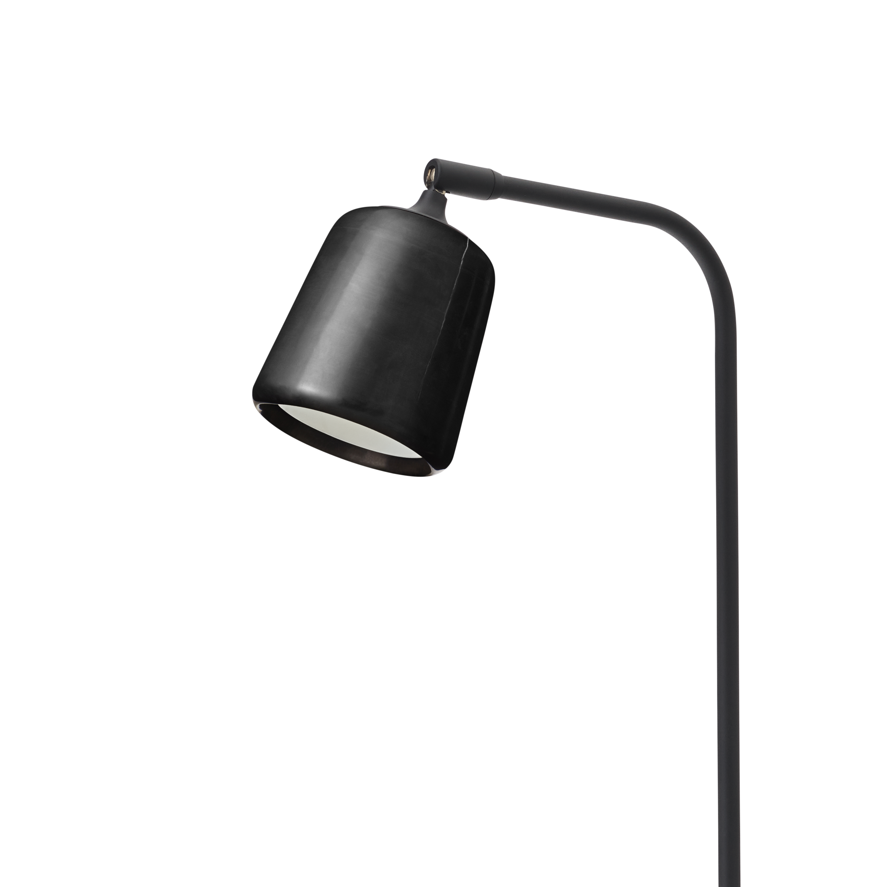 Stojací lampa MATERIÁL černý mramor