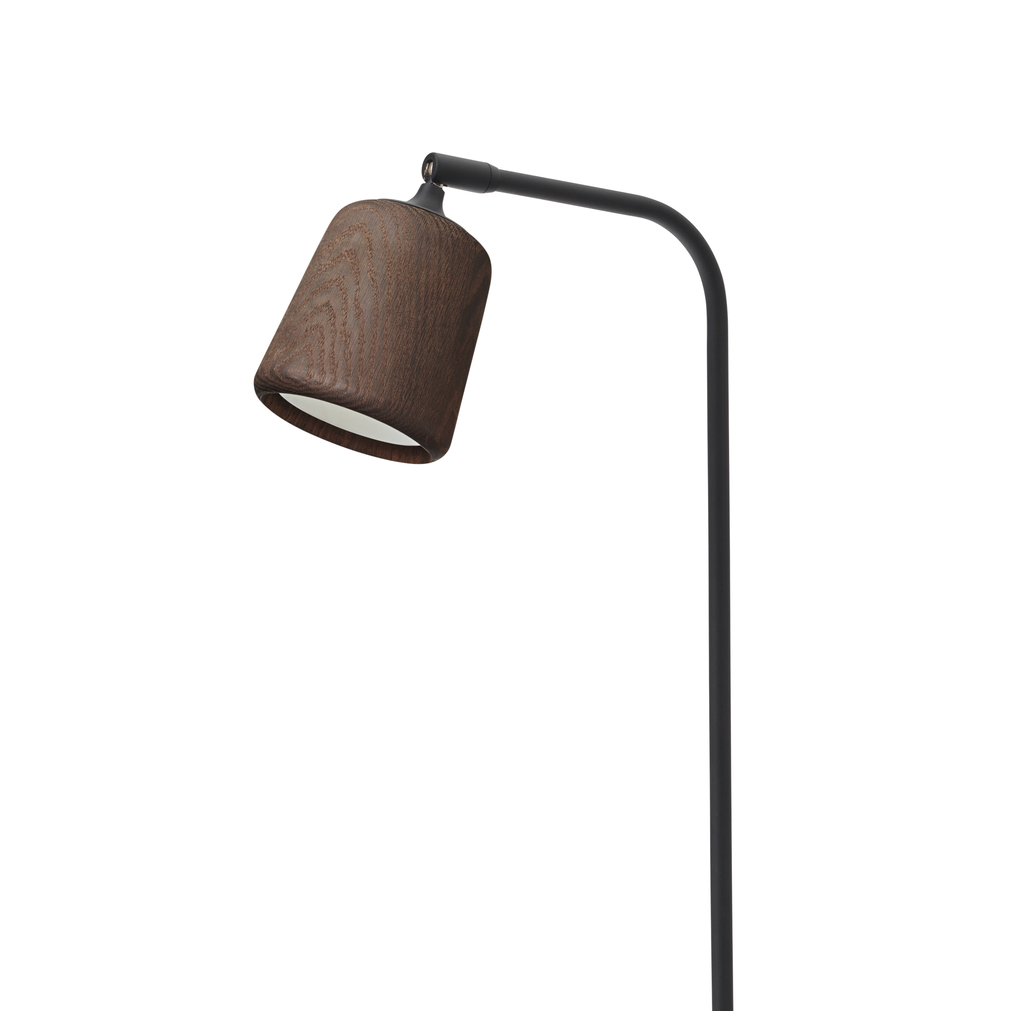 Stojací lampa MATERIAL kouřový dub