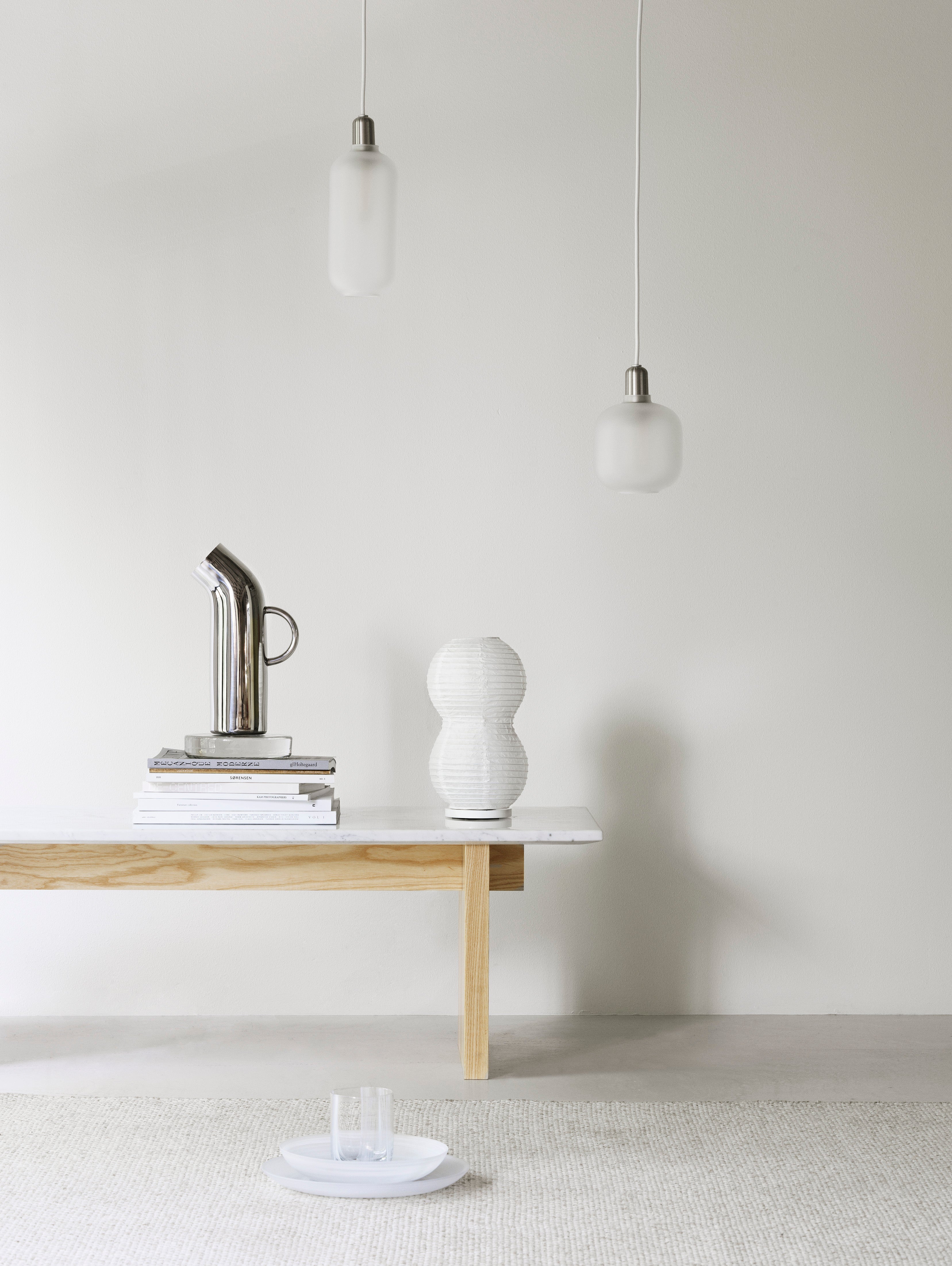 PUFF white table lamp