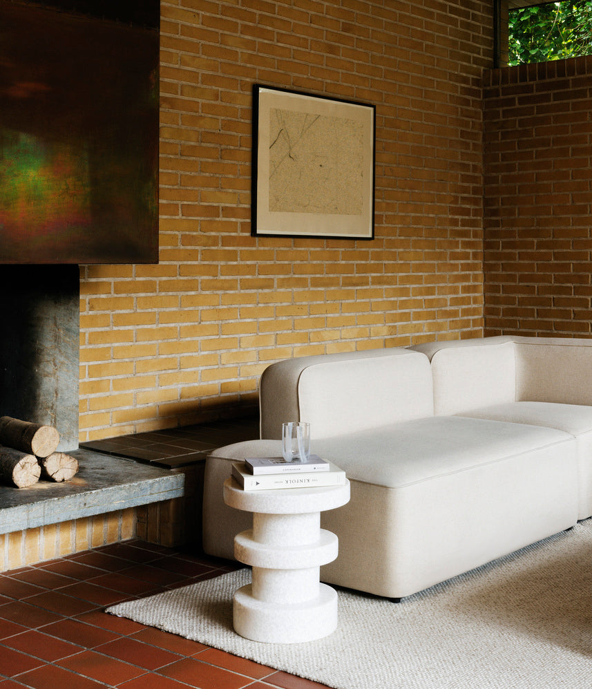 Sofa modułowa 3-osobowa otwarta prawostronna ROPE tapicerowana