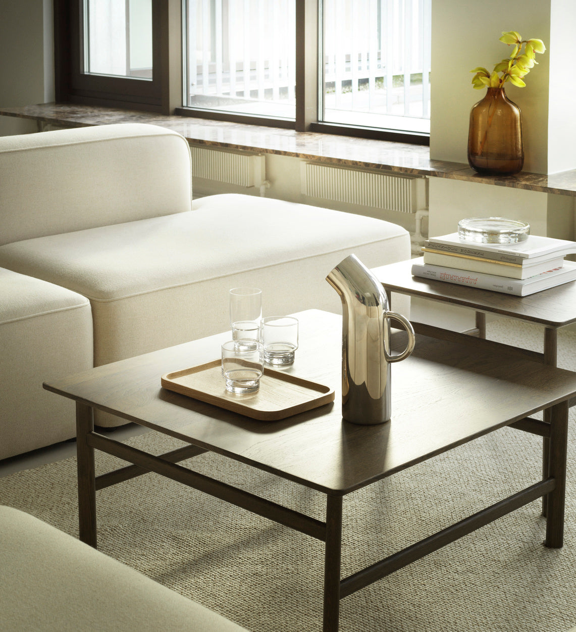 Coffee table Grow dark oak