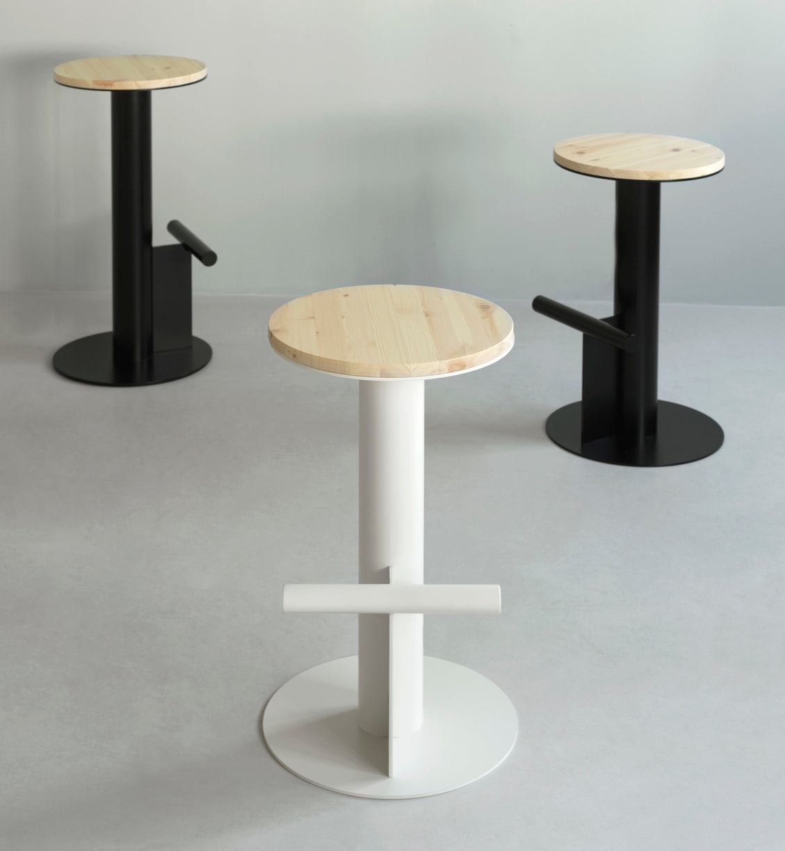 Barová židle POLE černá