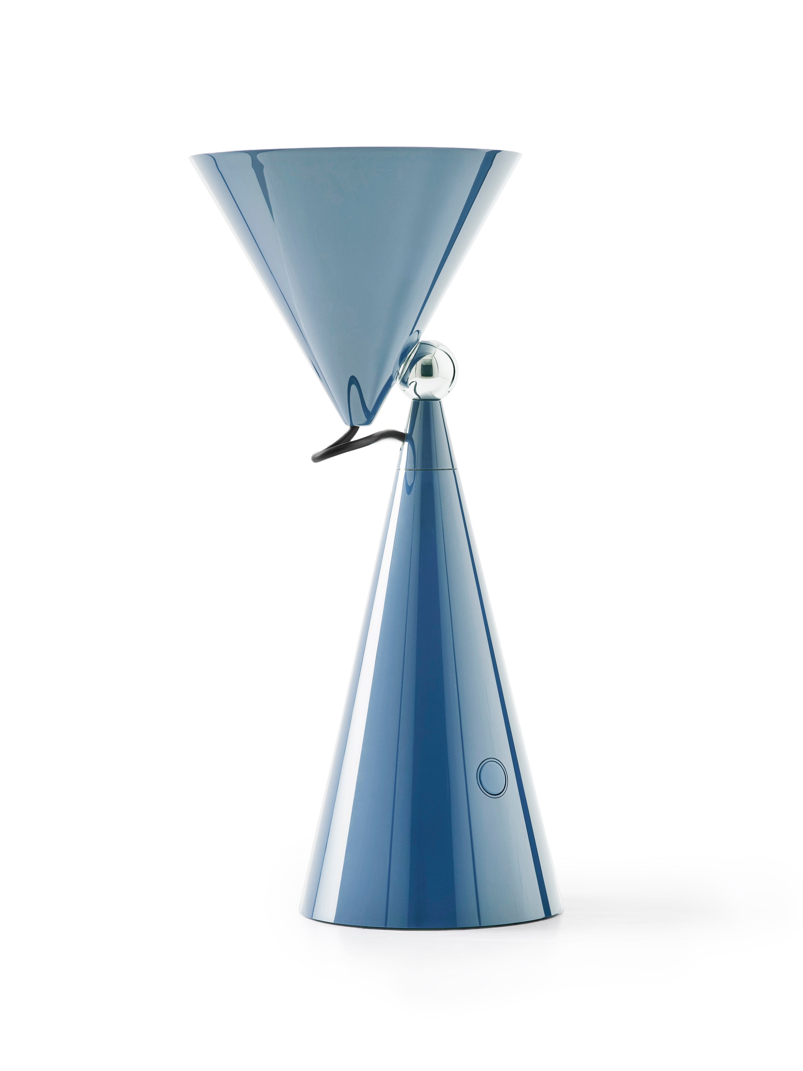 Přenosná lampa POSE světle modrá