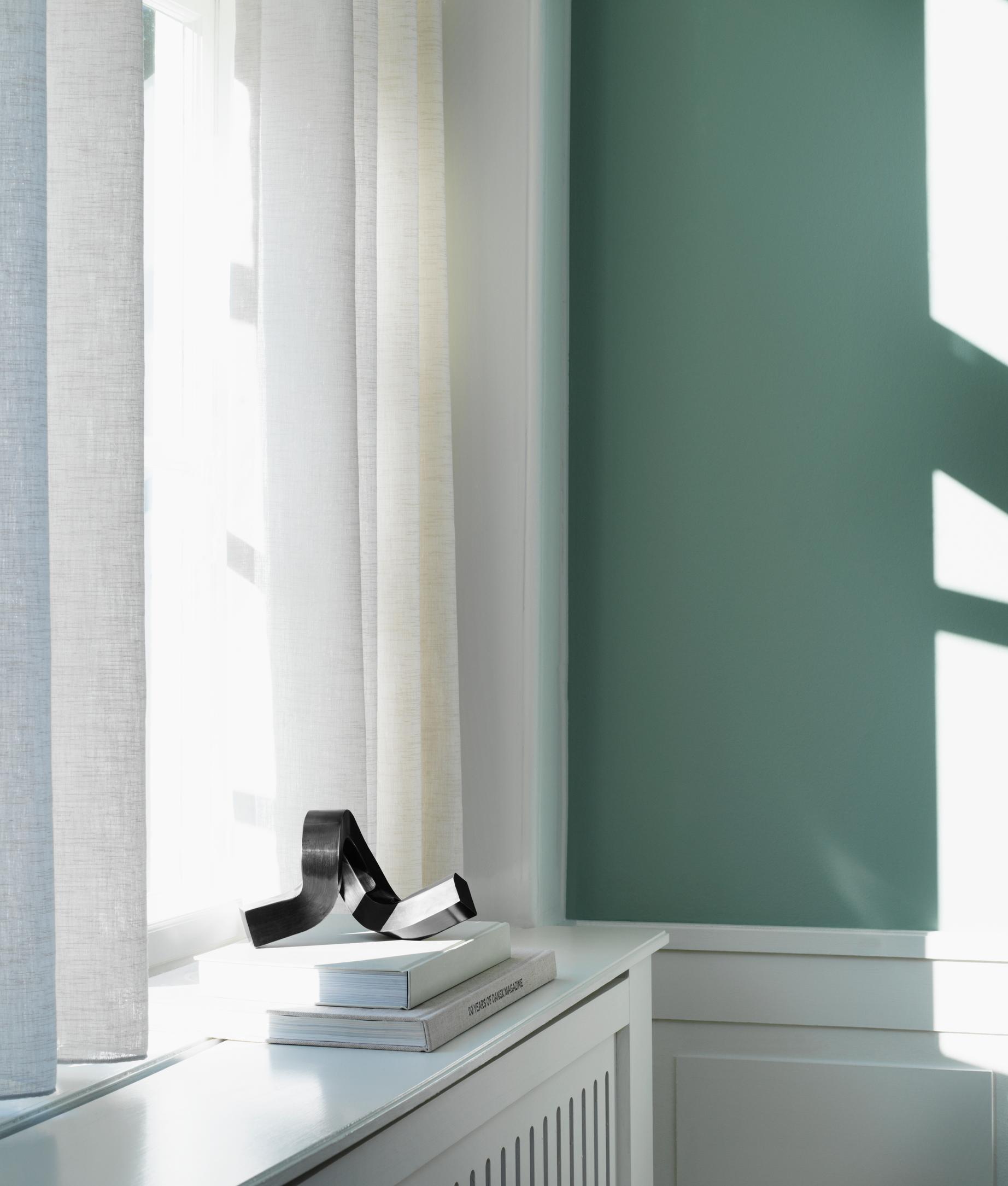 CROOKED ONE Candle Holder in Antiqued Brass