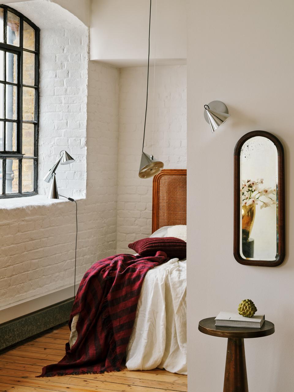 Adjustable Wall Lamp POSE Silver