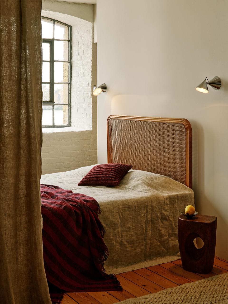 BAND blanket burgundy