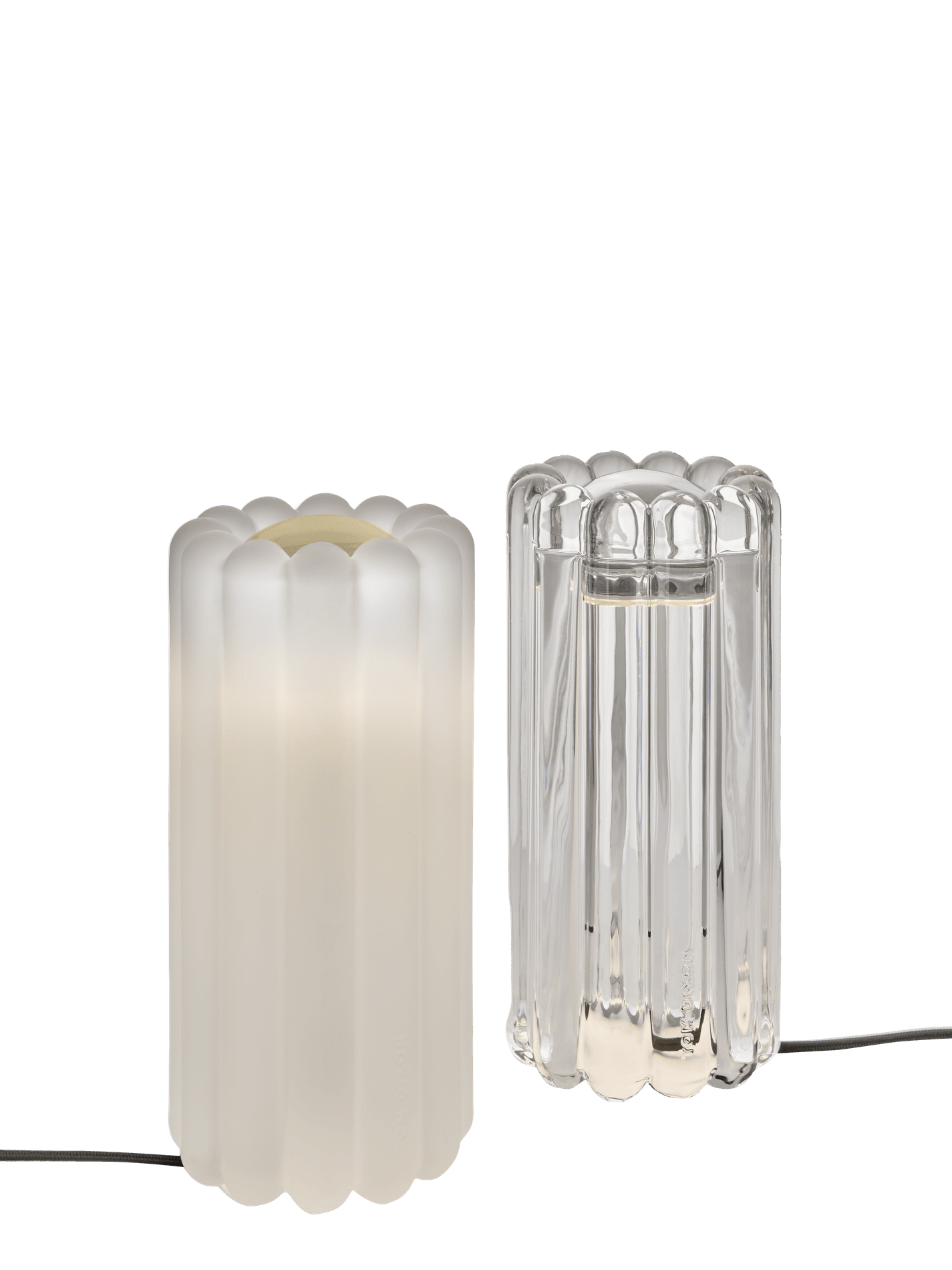 Table lamp PRESS frosted glass