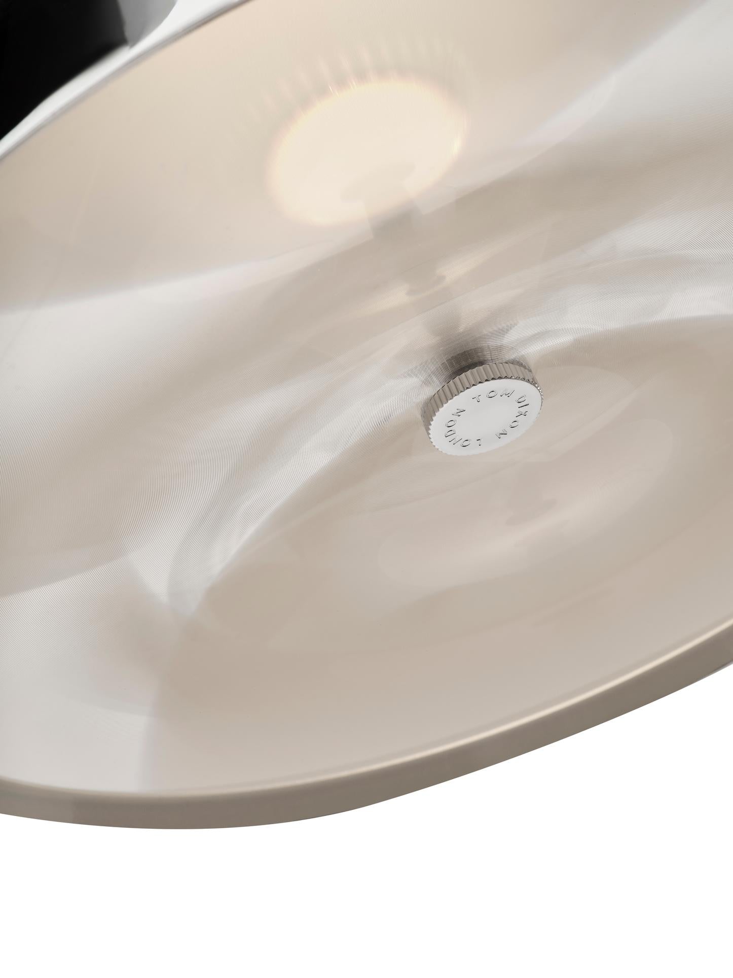 Stropní lampa POSE stříbrná