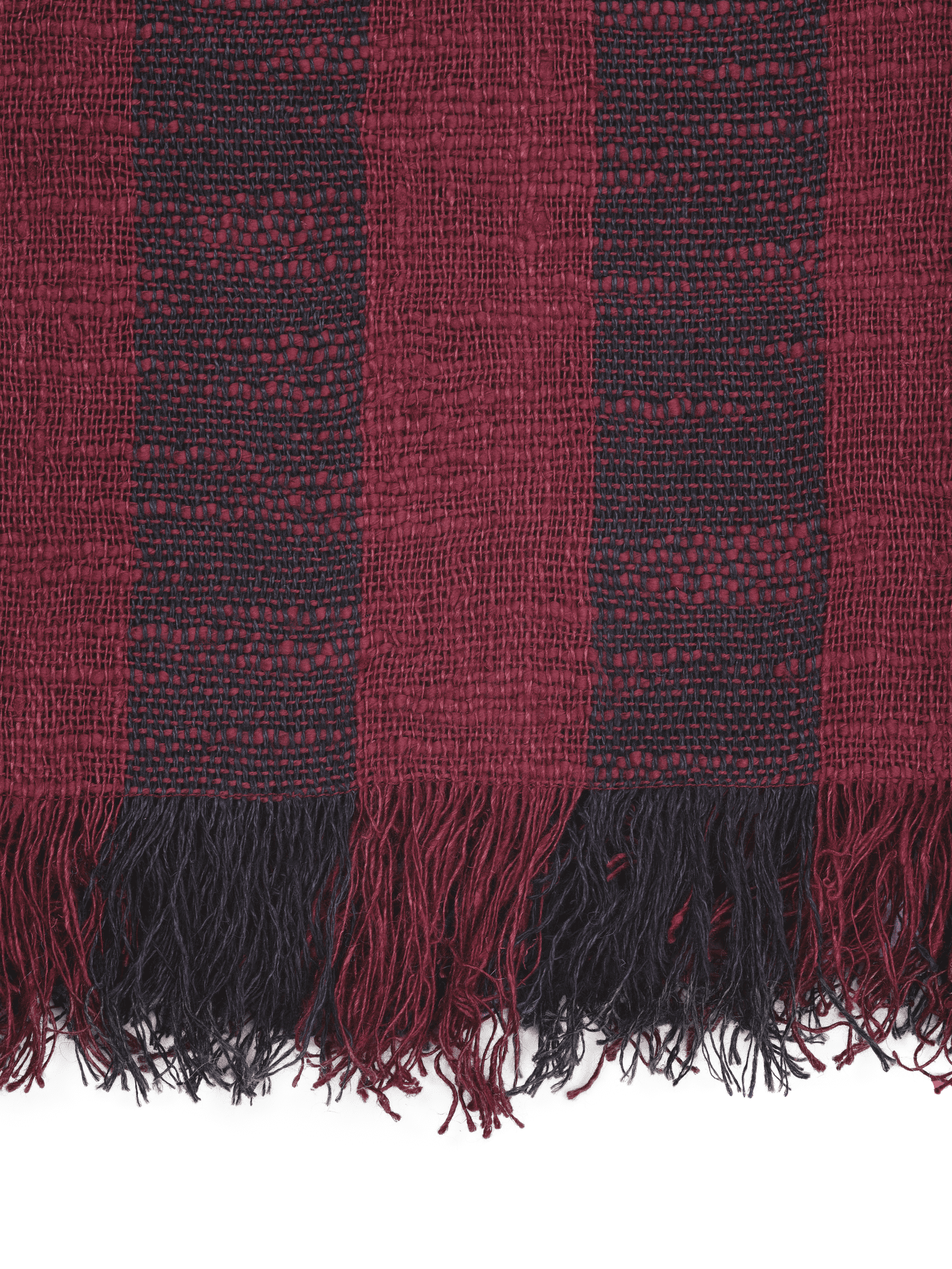 BAND blanket burgundy