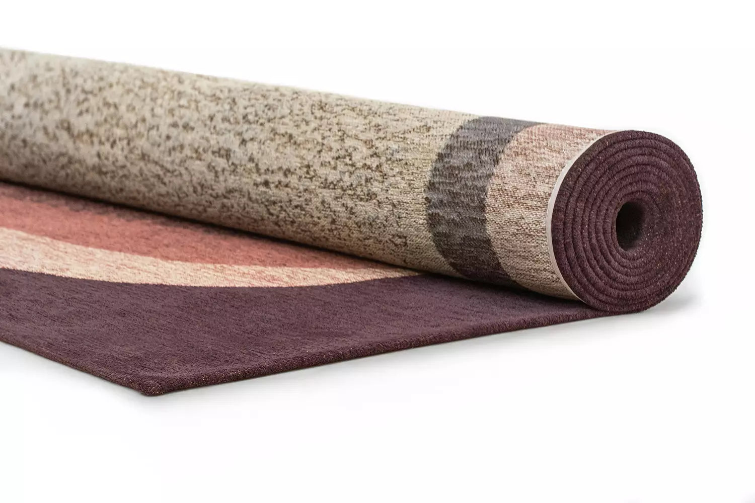 Koberec MARBLE fialový s růžovou a béžovou