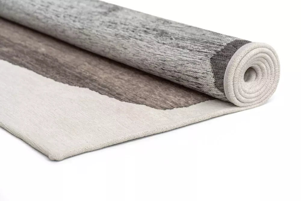Koberec BRUSH béžový s hnědým