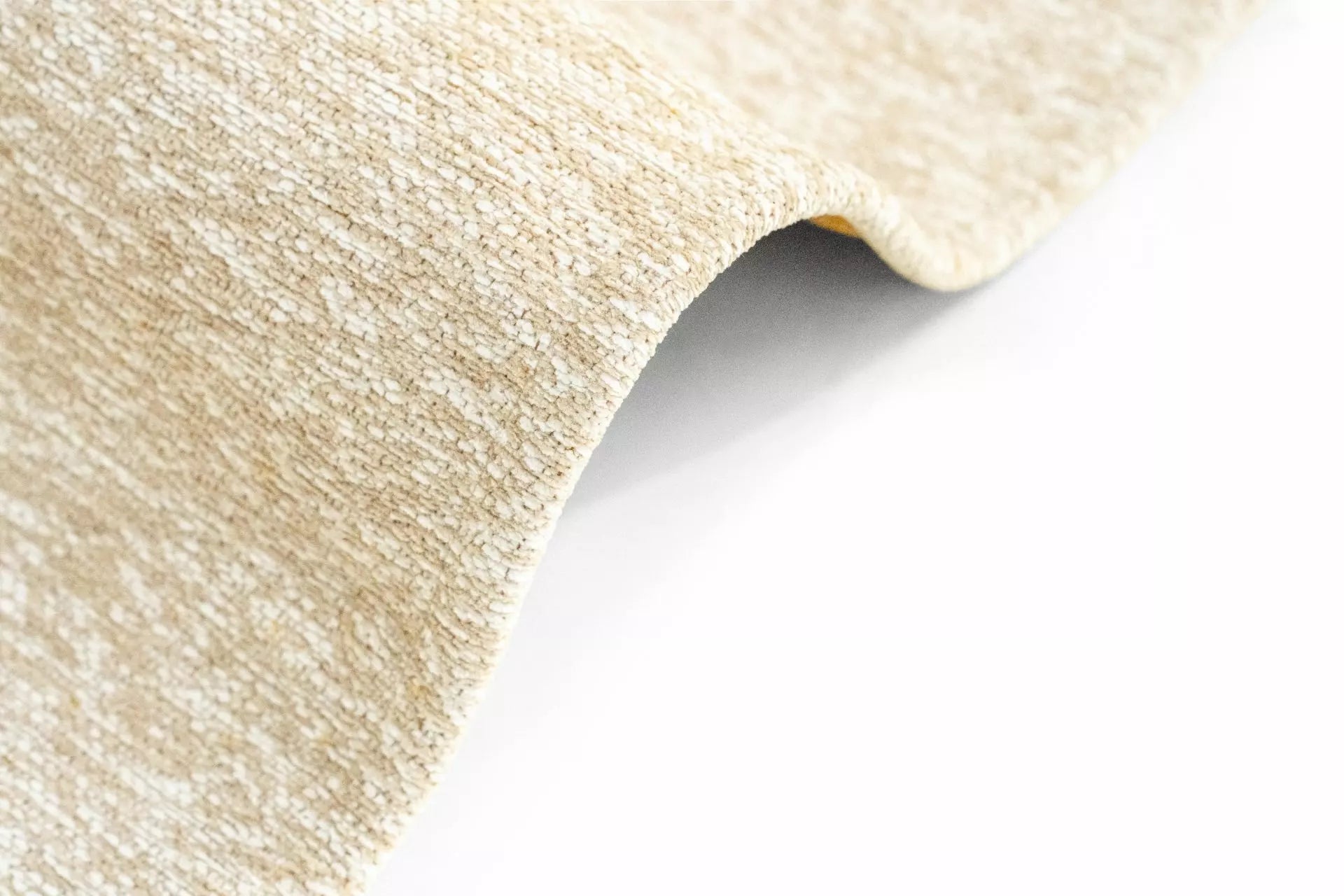 Kulatý koberec SENDAI béžový s hnědým