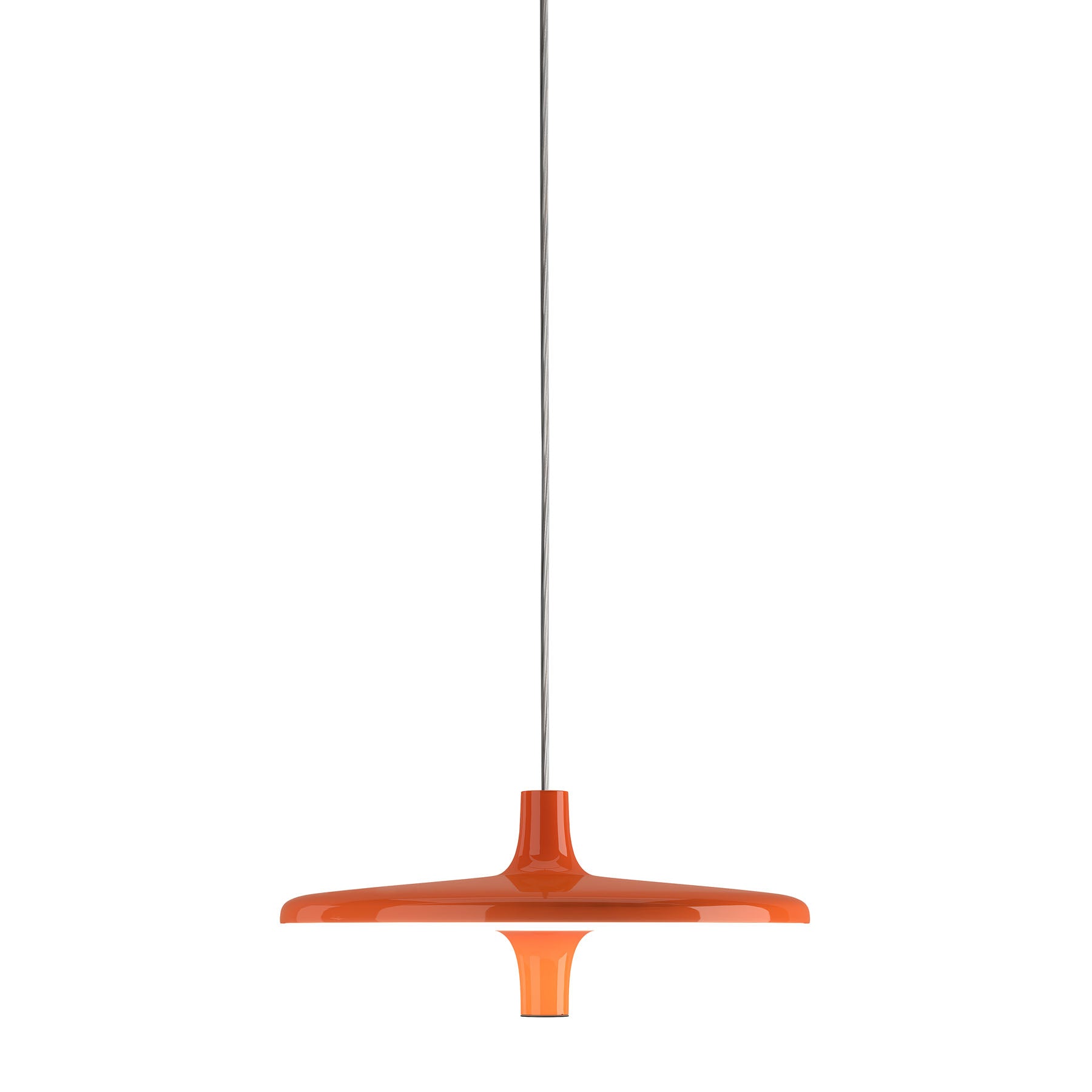 Lampa visící AVRO lesklá oranžová