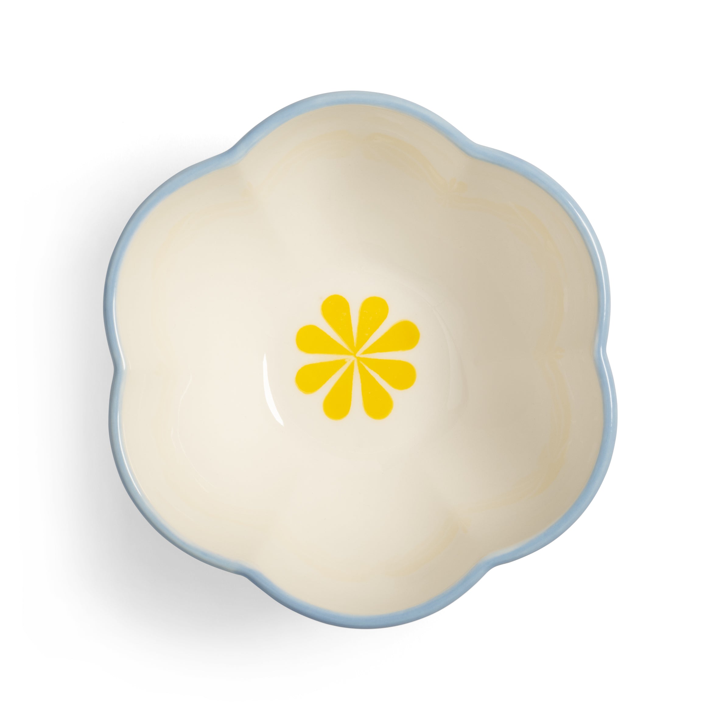 Sada misek FOLK barevná porcelán