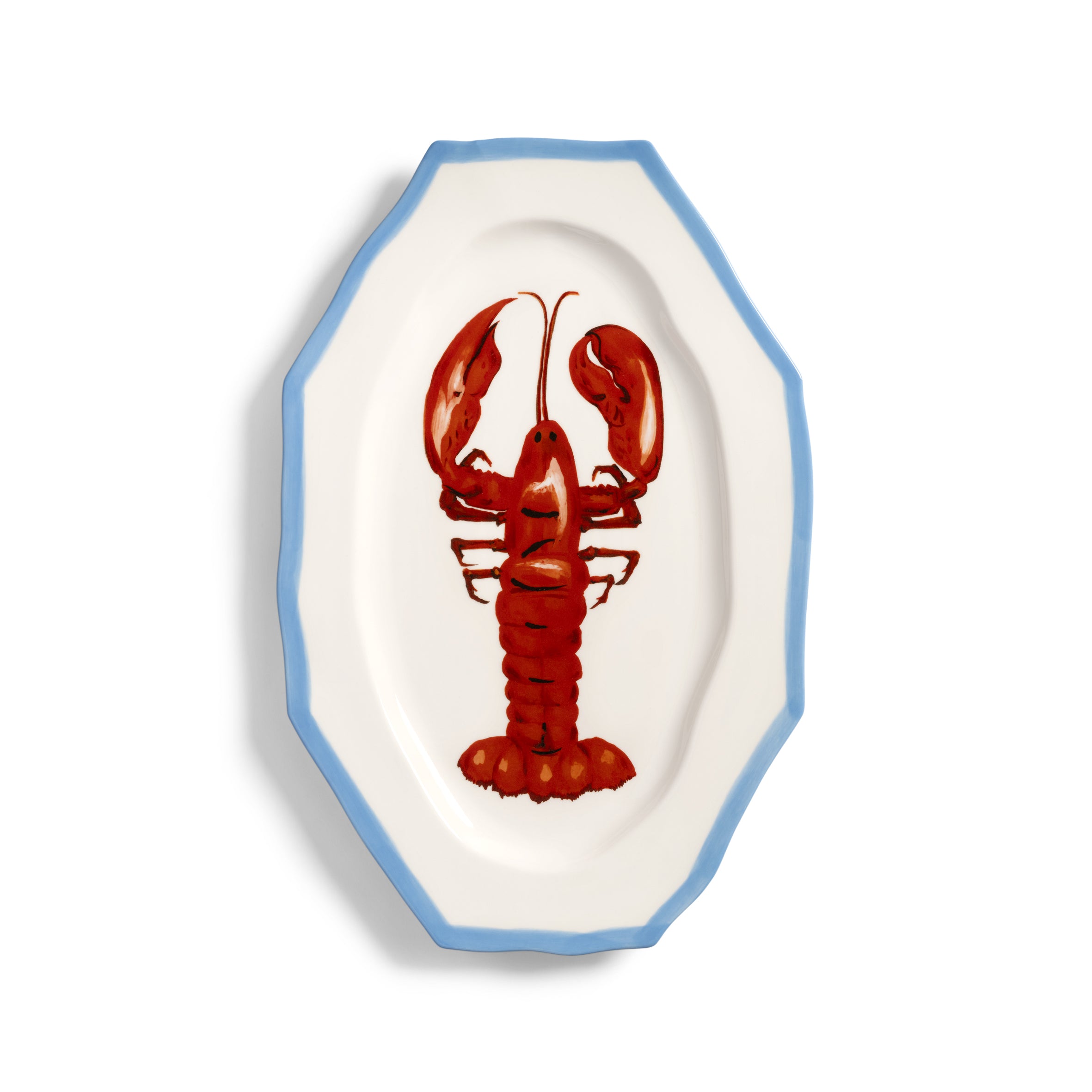 SIRENE LOBSTER porcelain platter