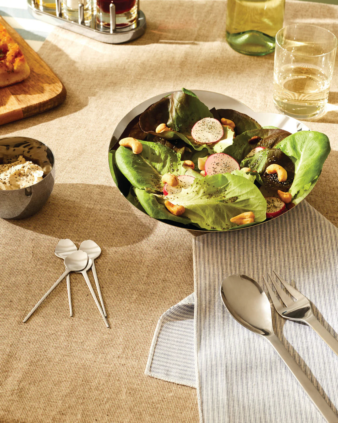 Příbory na salát HUMAN COLLECTION nerezová ocel