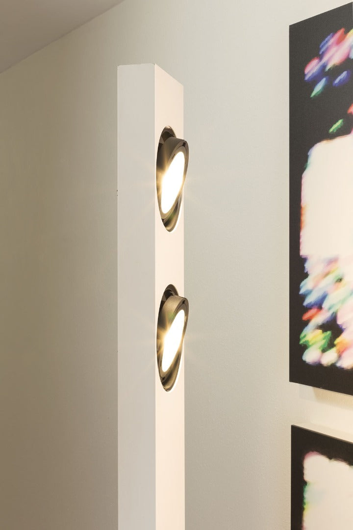 Lampa podłogowa BRICK biały