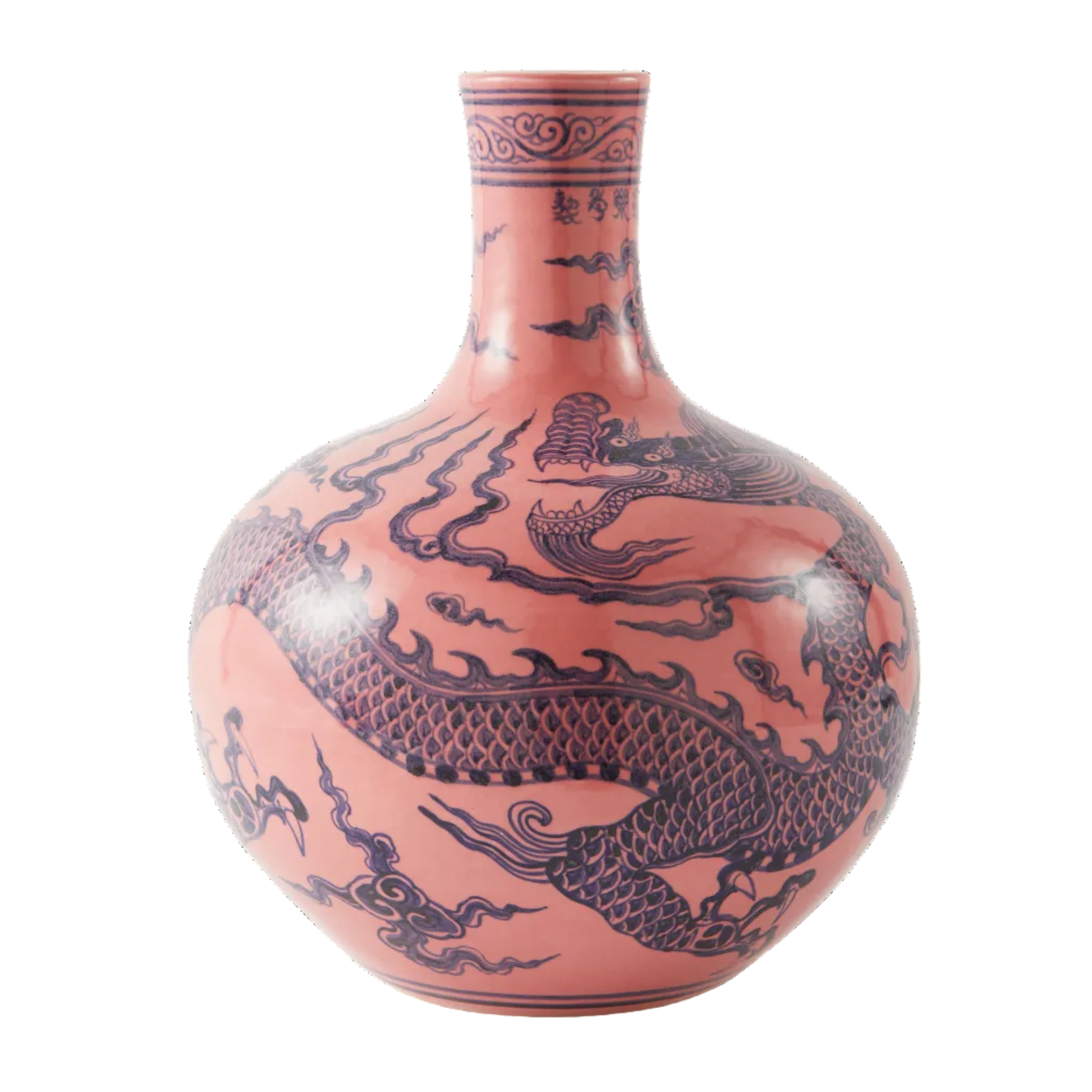 Váza DRAGON BALL BODY růžová s fialovou