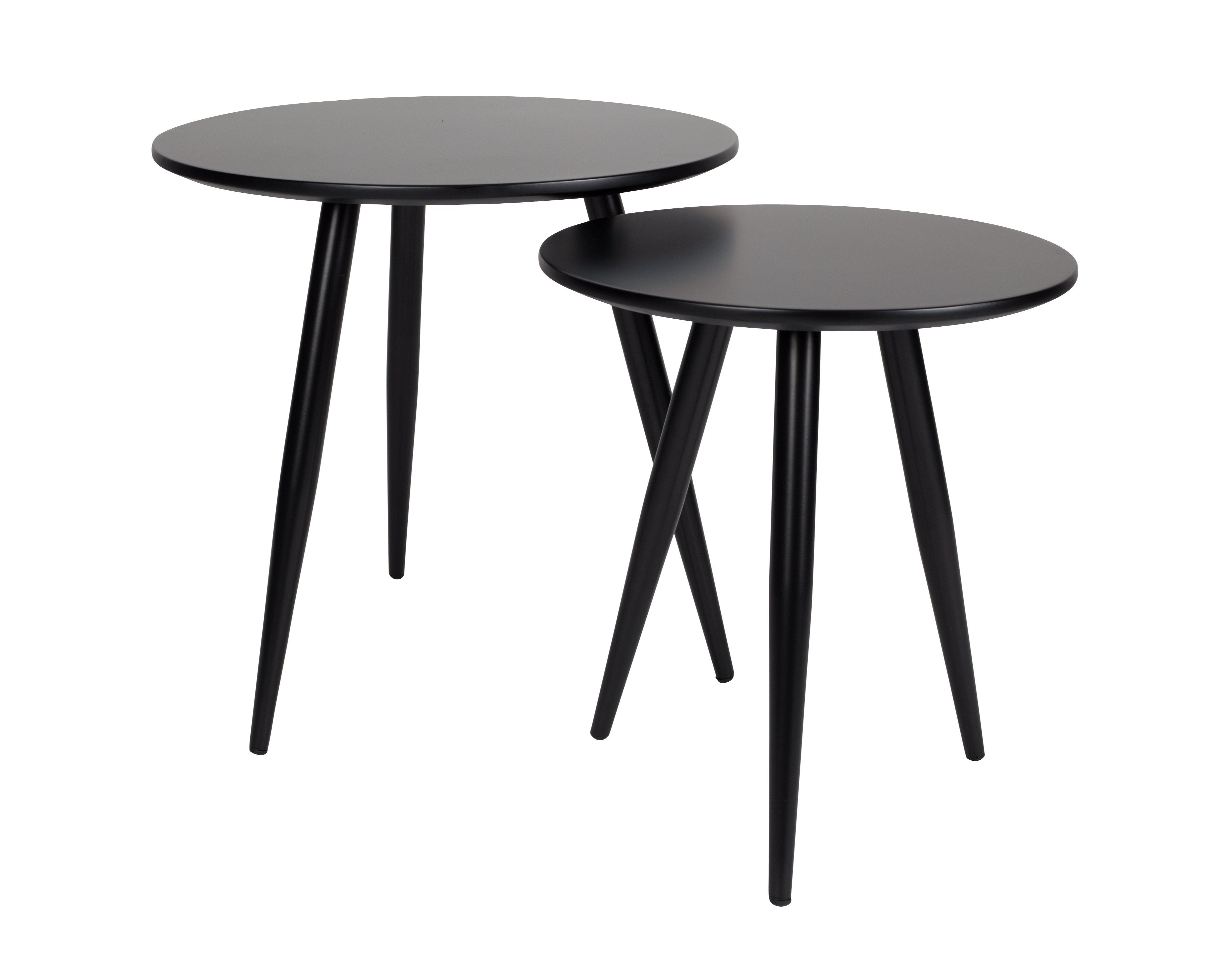 Sada stolků DAVEN černá