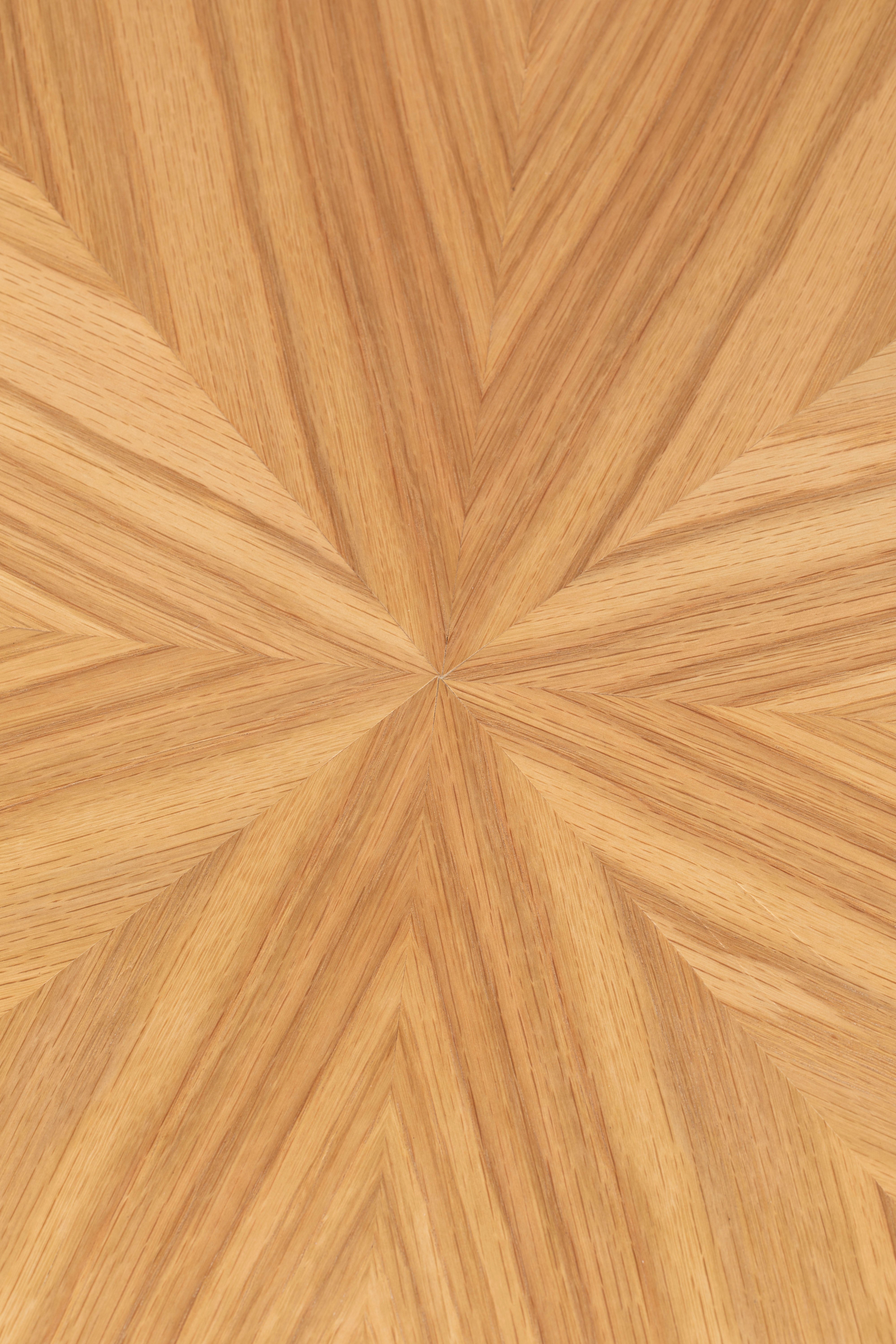 Side table Fabio oak veneer