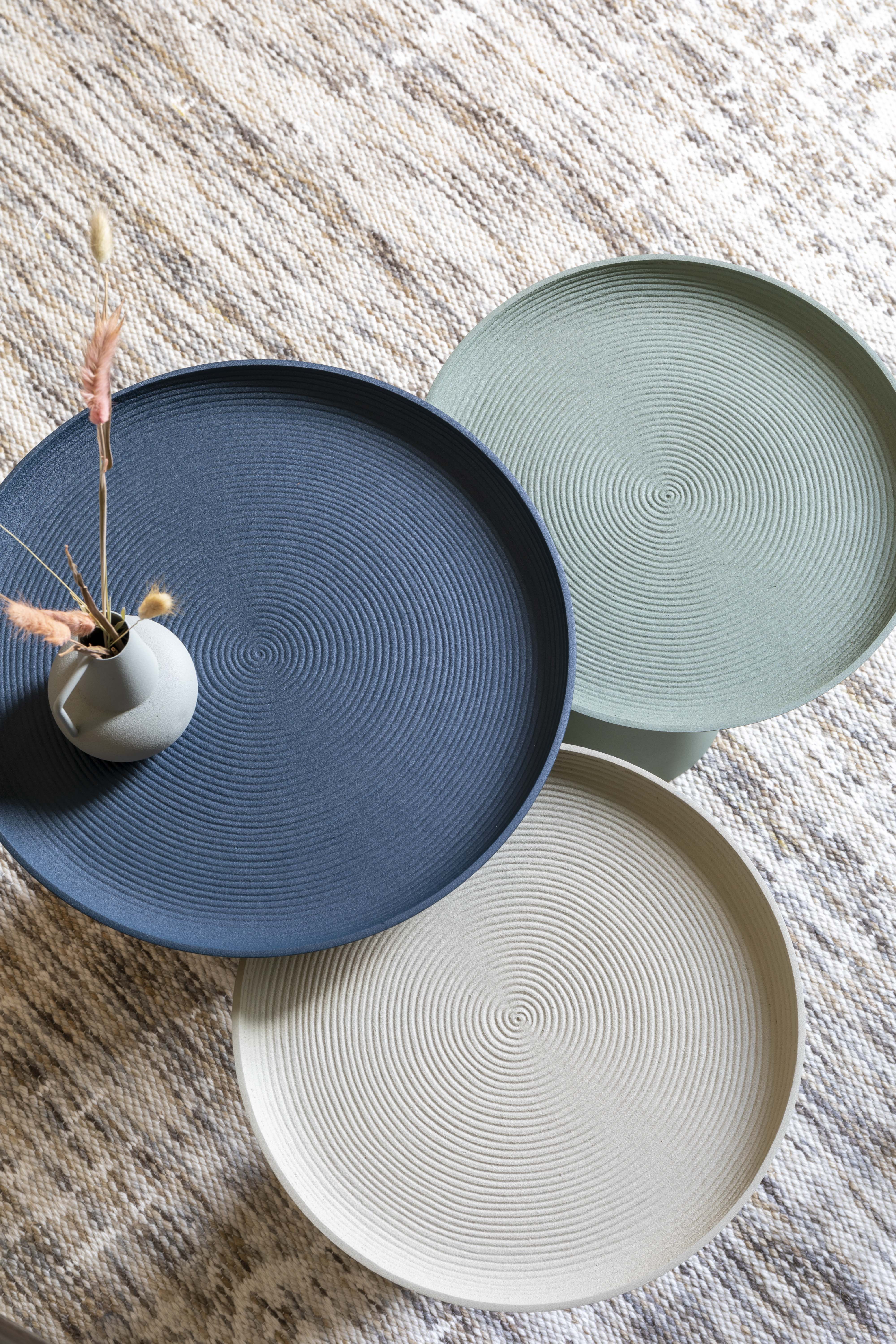 Stolik boczny RINGAR niebieski