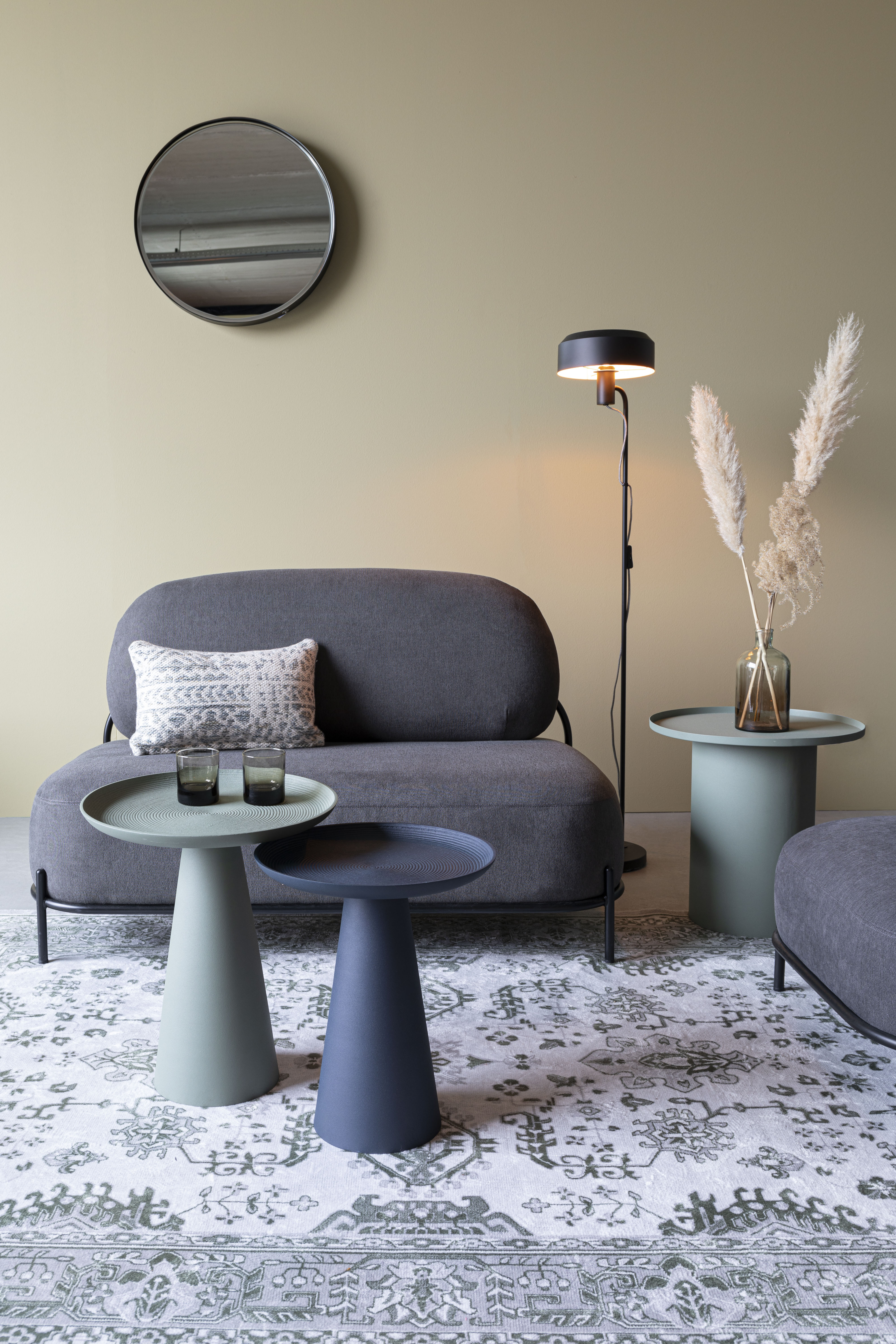 Stolik boczny RINGAR zielony