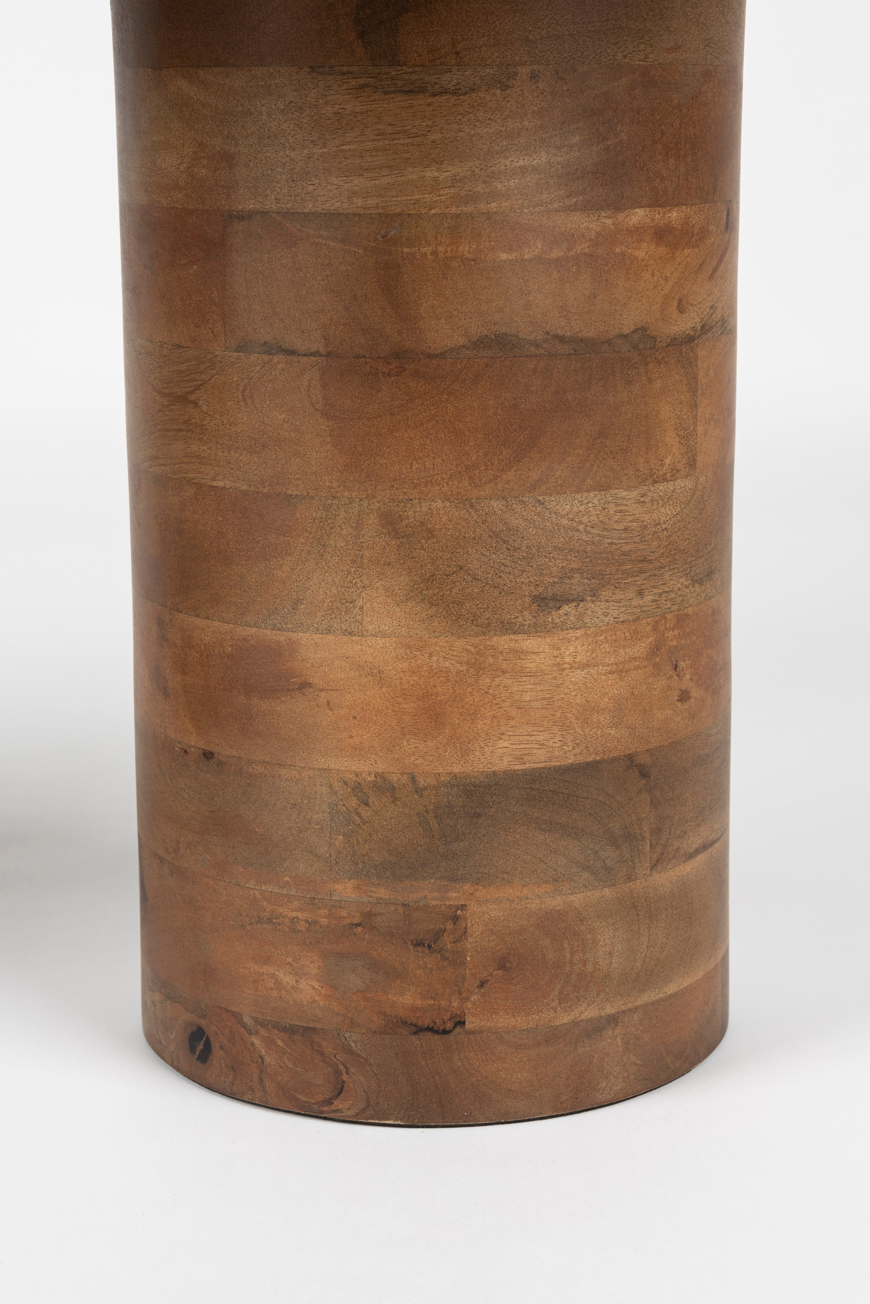 Konferenční stolek PELI mramor s mangovým dřevem