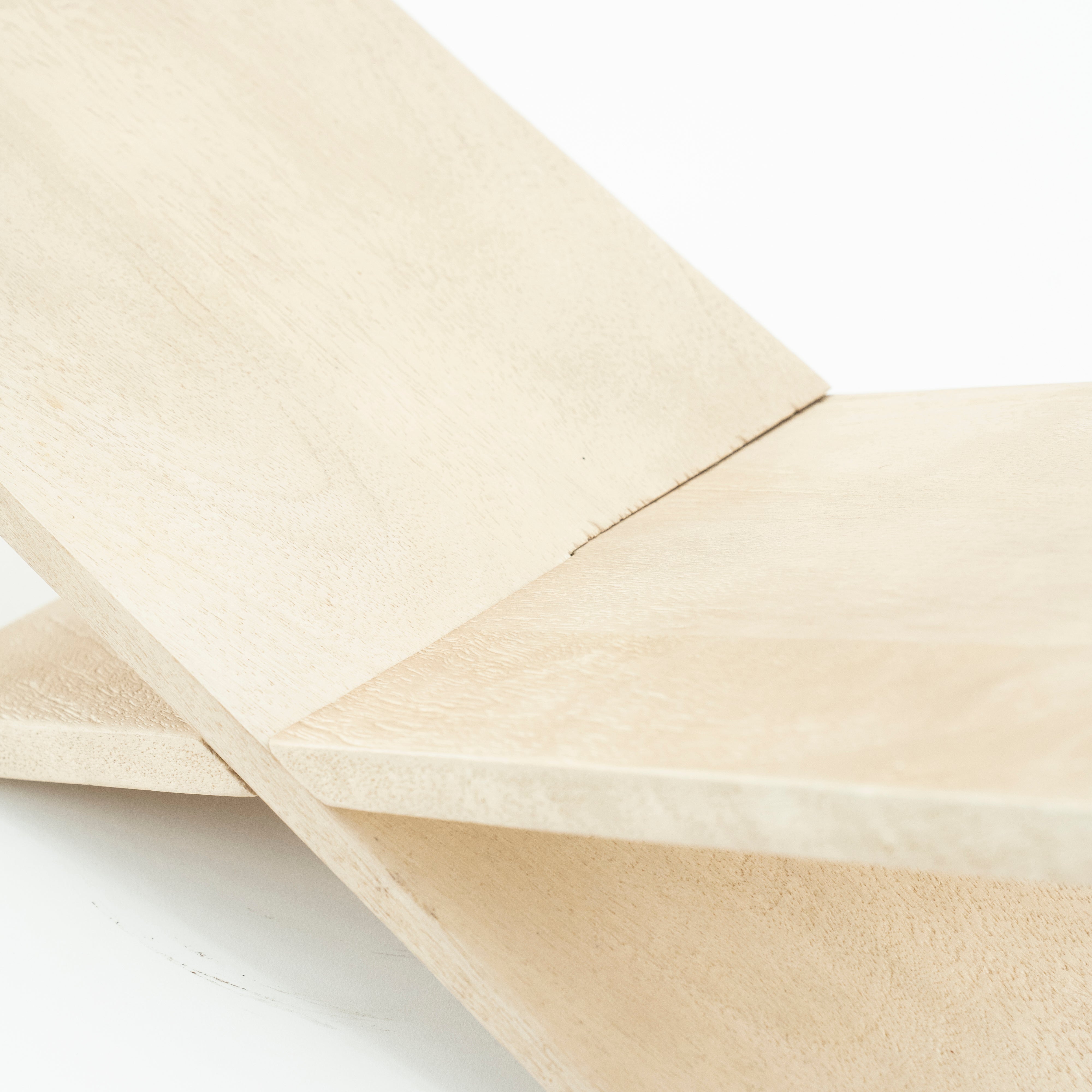 Stojak na książkę TEE jasne drewno mango