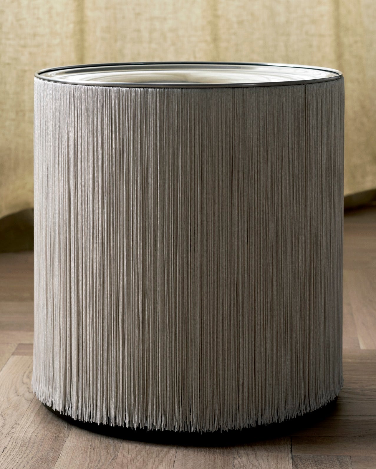 Floor lamp MODEL 597 polished aluminum