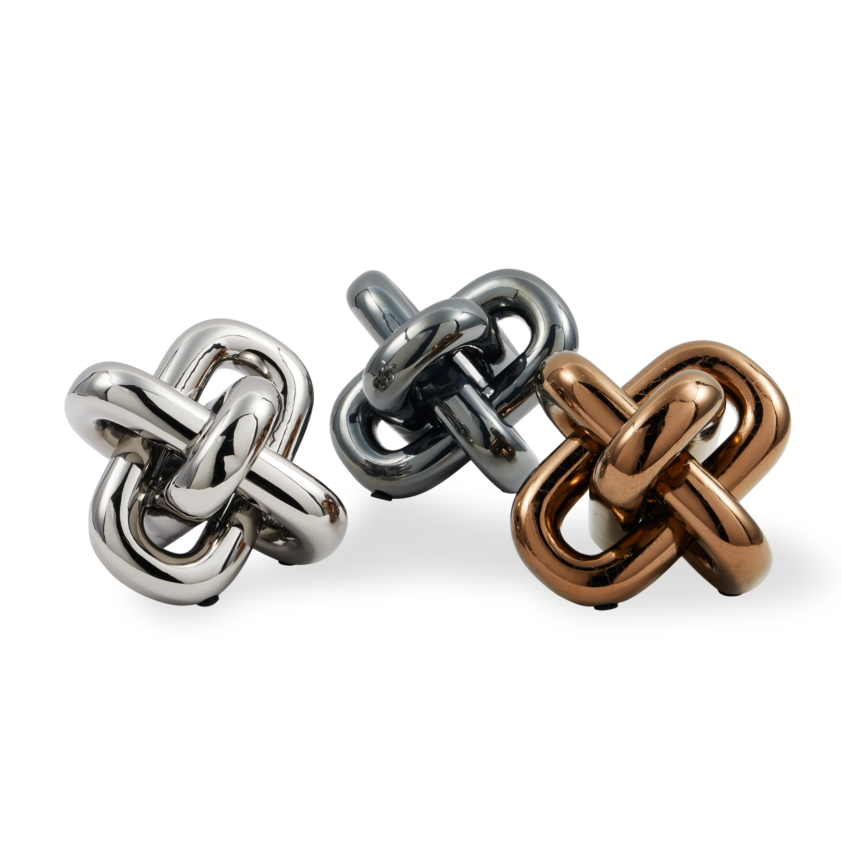 Decorative Figure MOVING CHAIN Copper