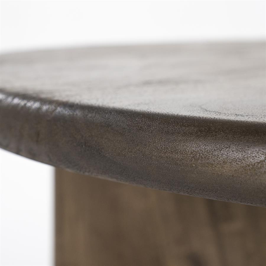 Konferenční stolek LEOTI tmavě hnědé mango dřevo