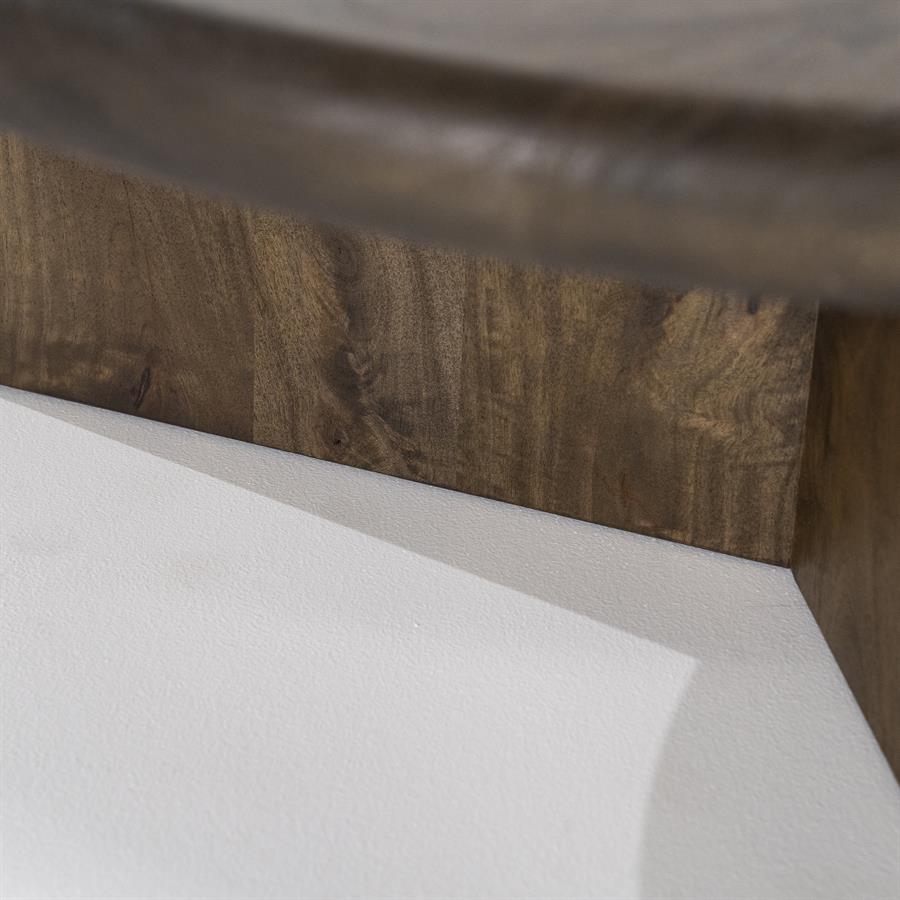 Konferenční stolek LEOTI tmavě hnědé mango dřevo