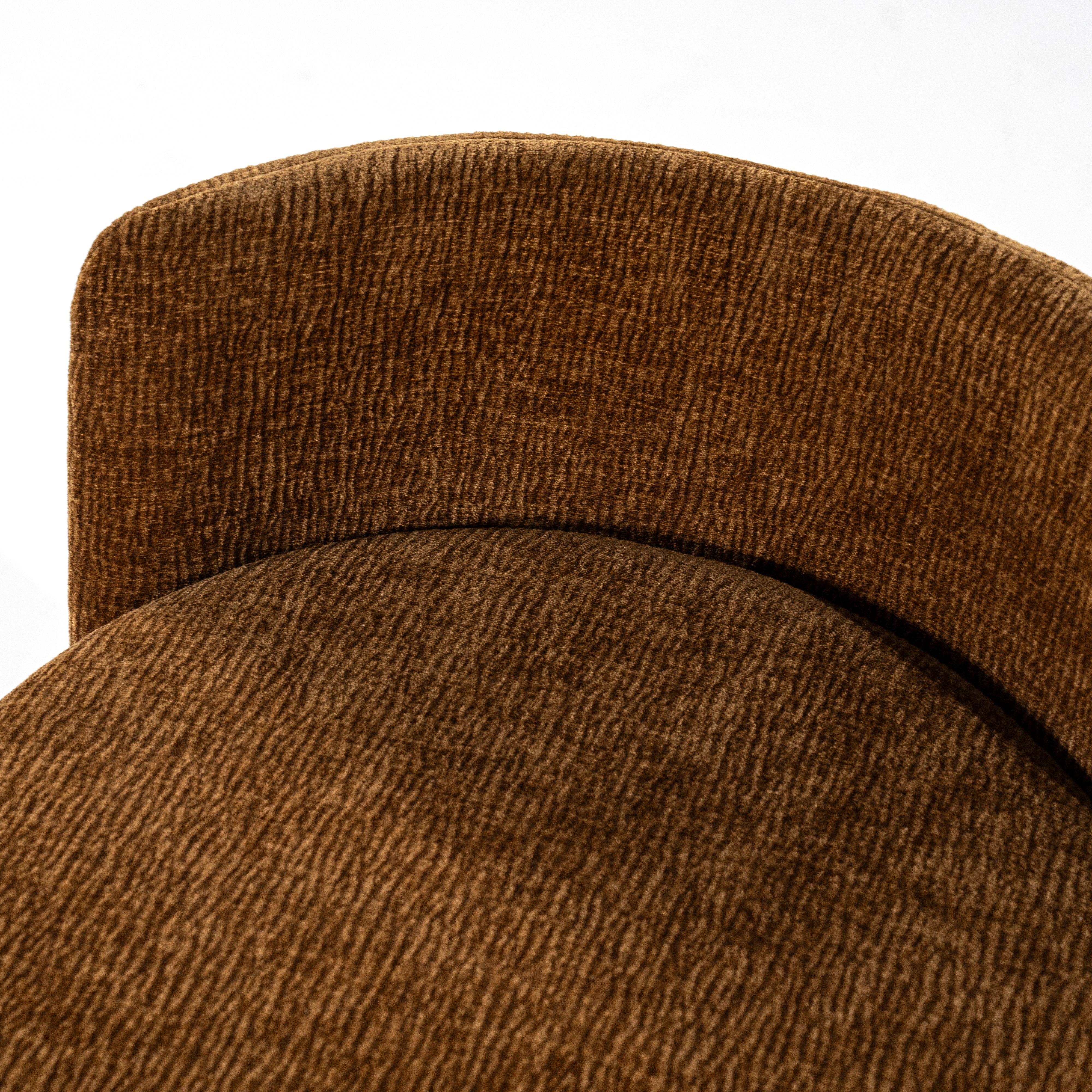 Stołek MARQUE brązowy