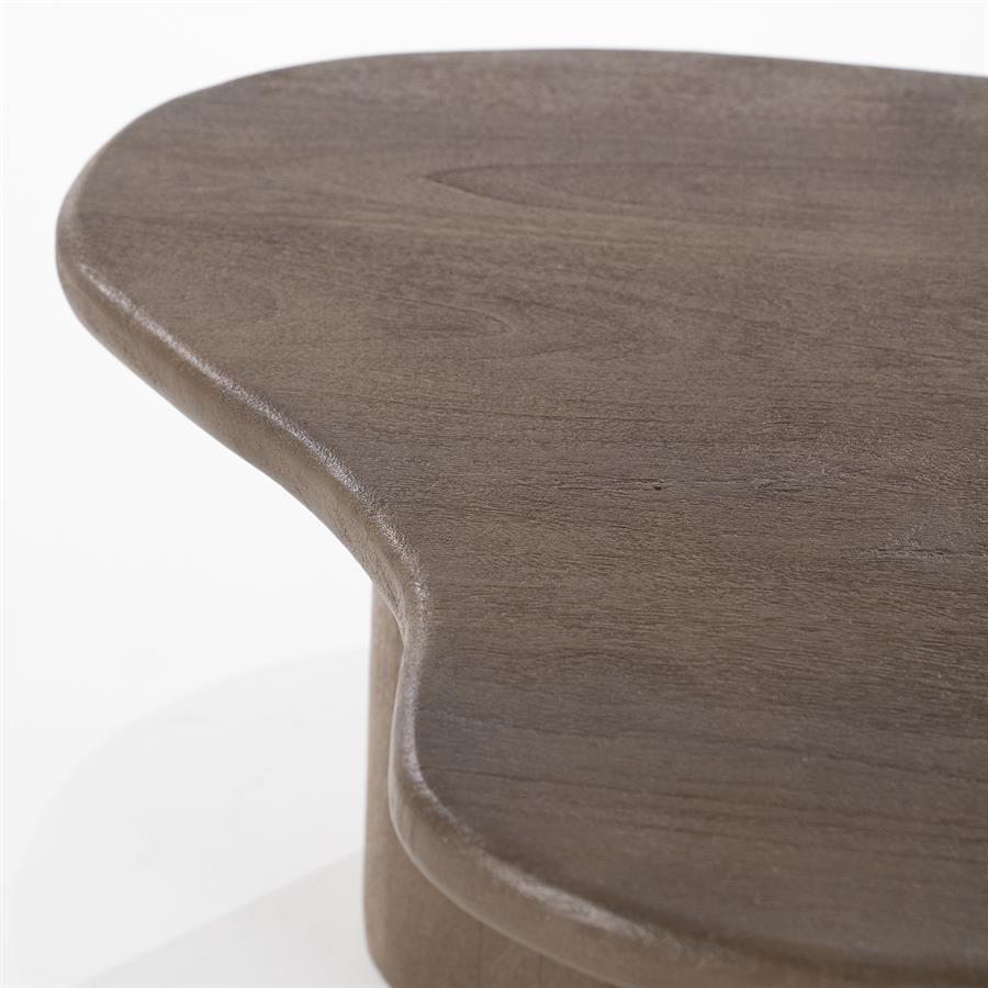 FALL coffee table set dark brown mango wood