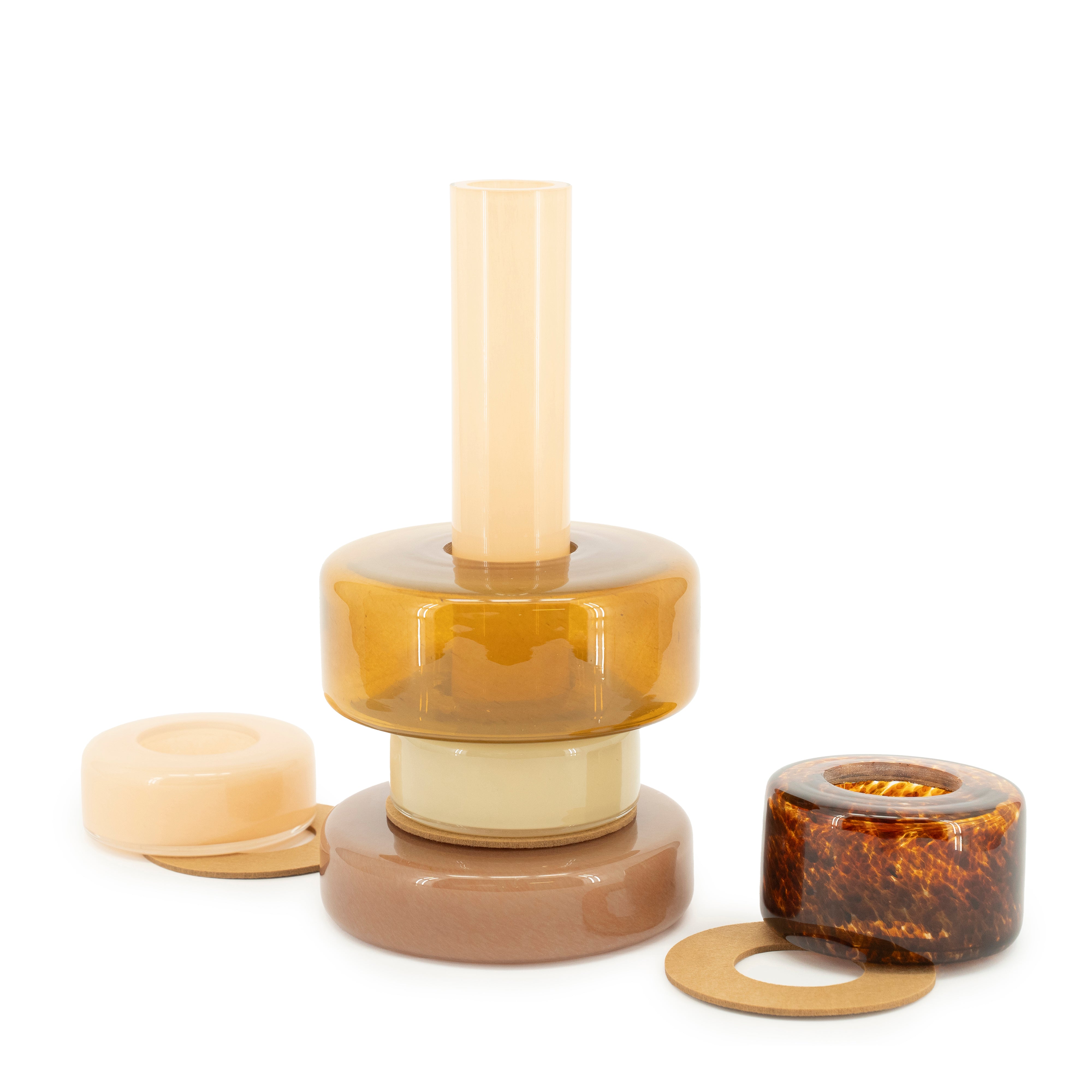 Wazon GOLAS brązowy