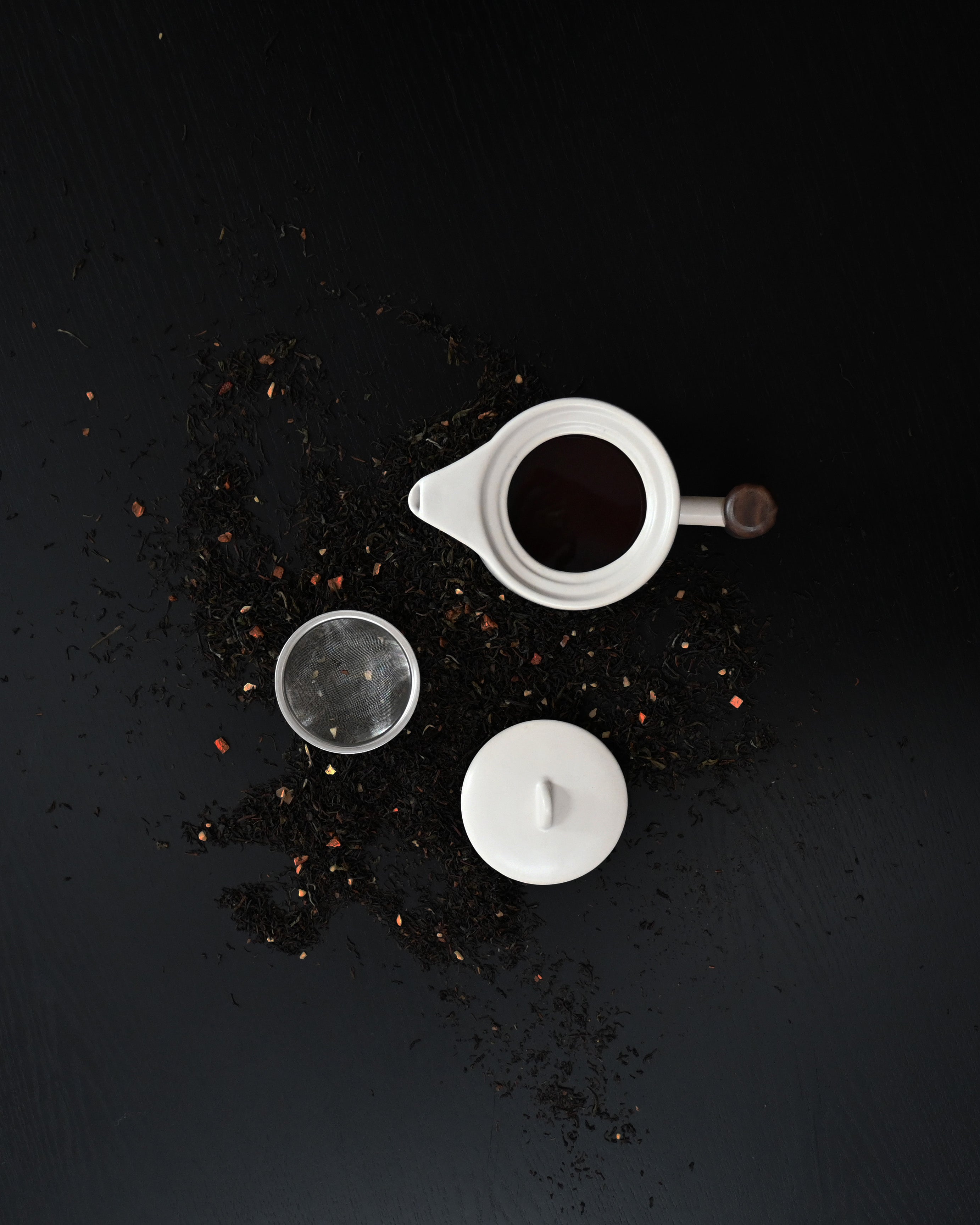 Čajový džbánek NATIVE bílá kamenina