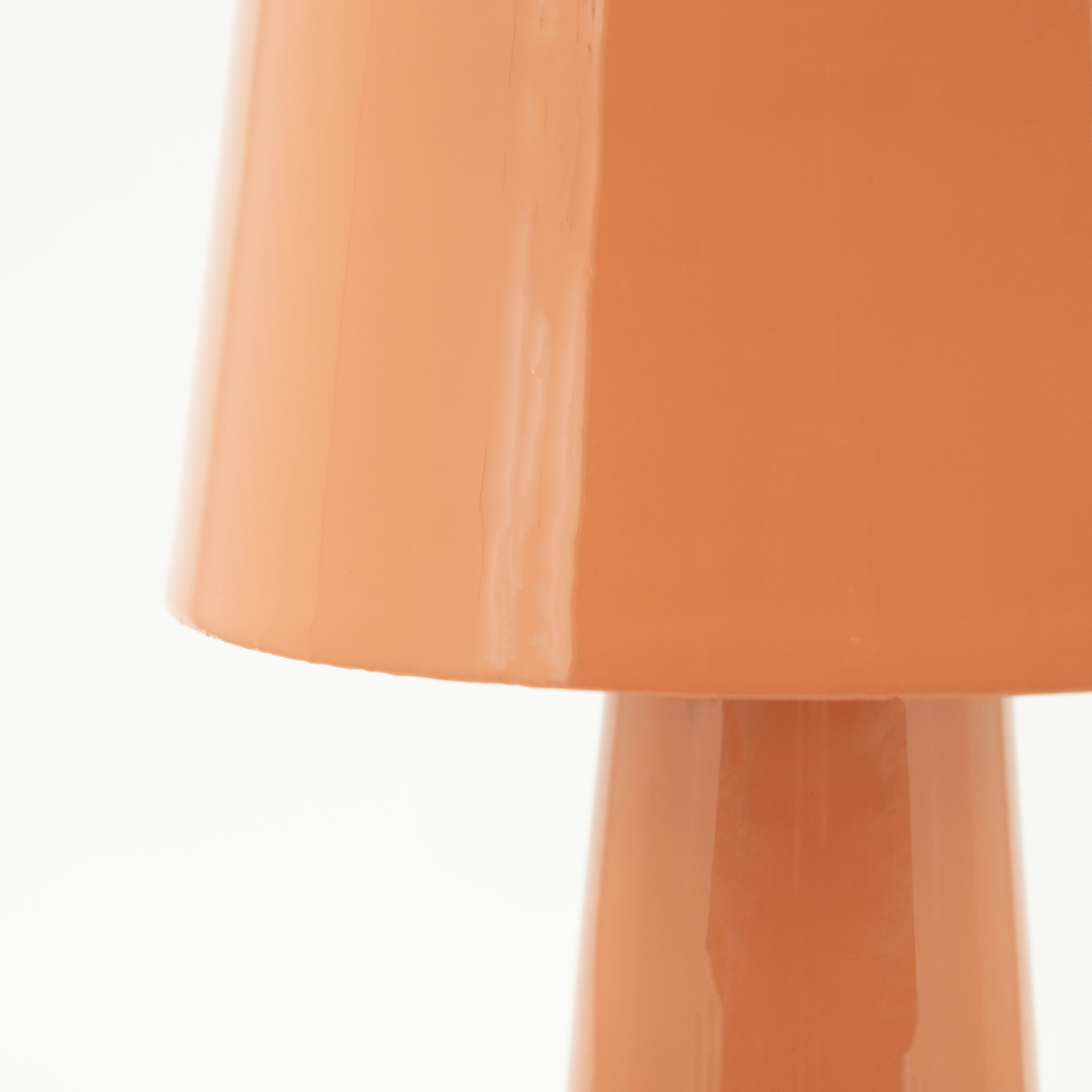 Stolní lampa ALVO terakota