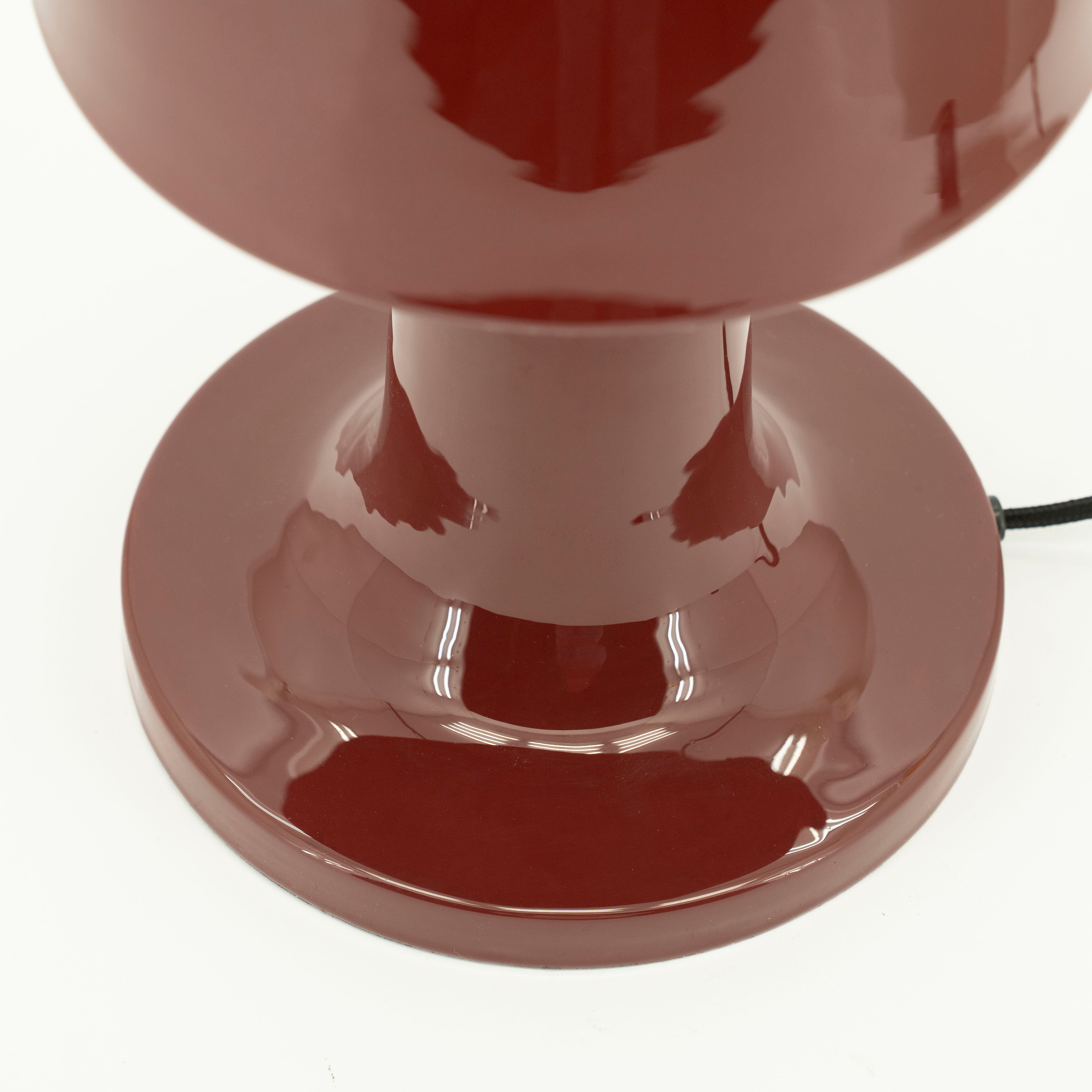 Stolní lampa ALVO burgundová