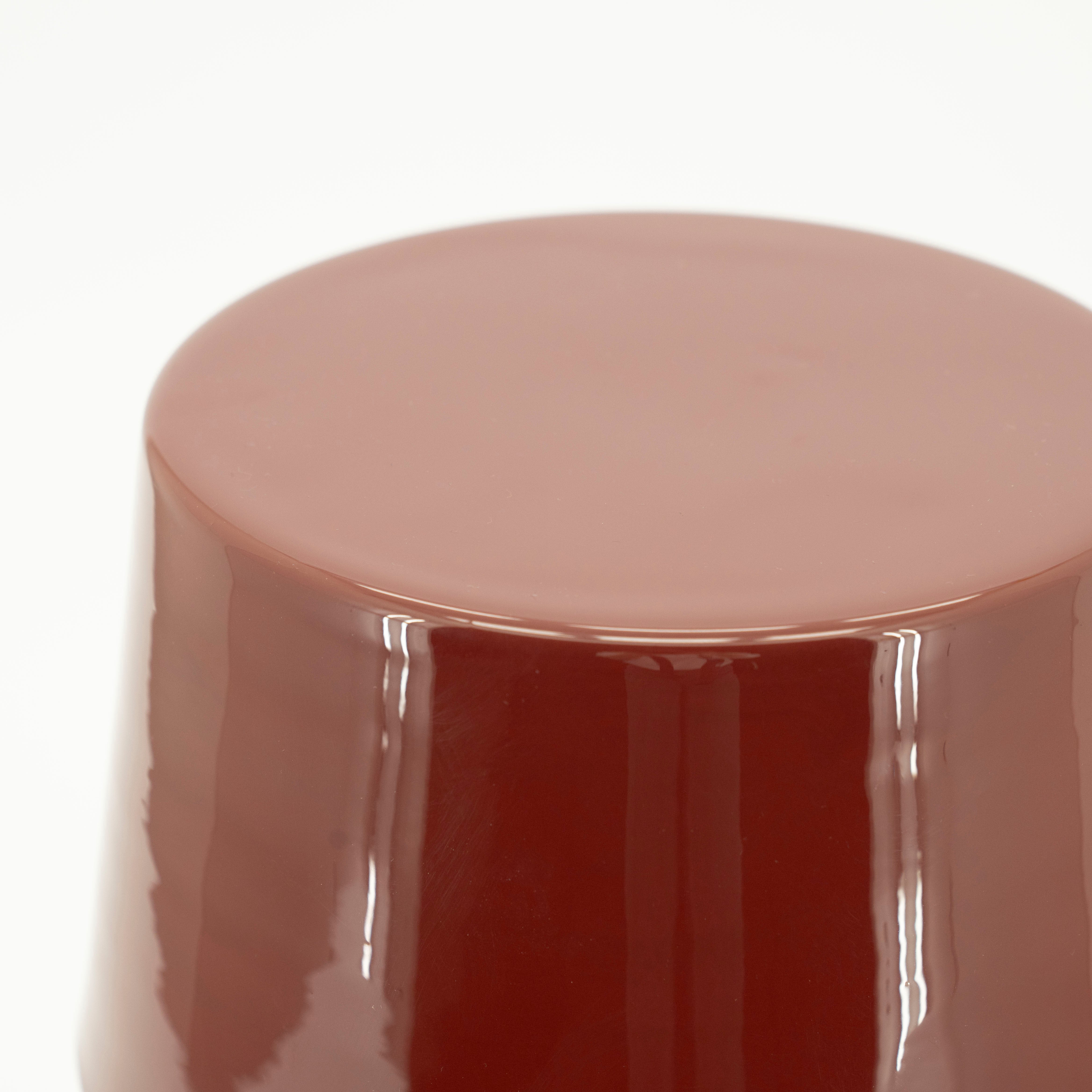 Stolní lampa ALVO burgundová